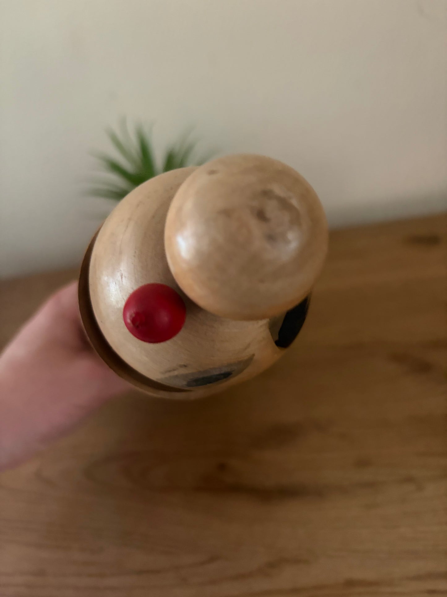 Vintage Sosaku kokeshi by Kazuo Takamizawa (1927-)