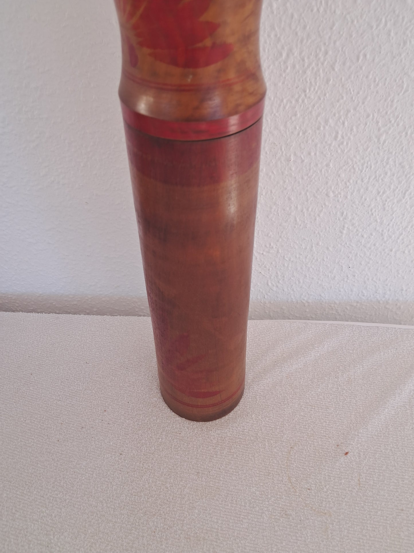 Xxl Yajiro kokeshi with Rattle! 62cm!