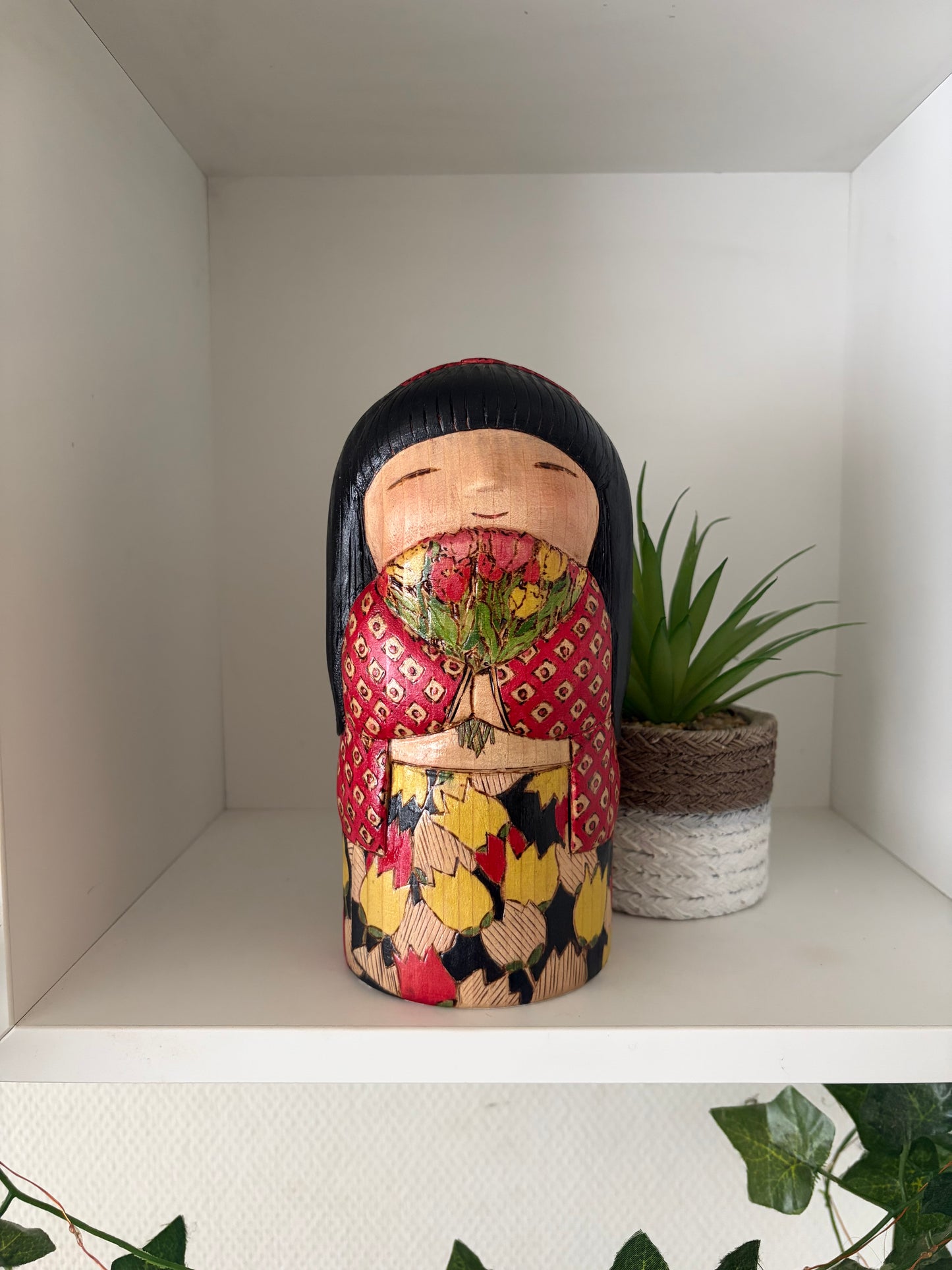 Kokeshi reserved for Mu.R. From Yuko Yamazaki