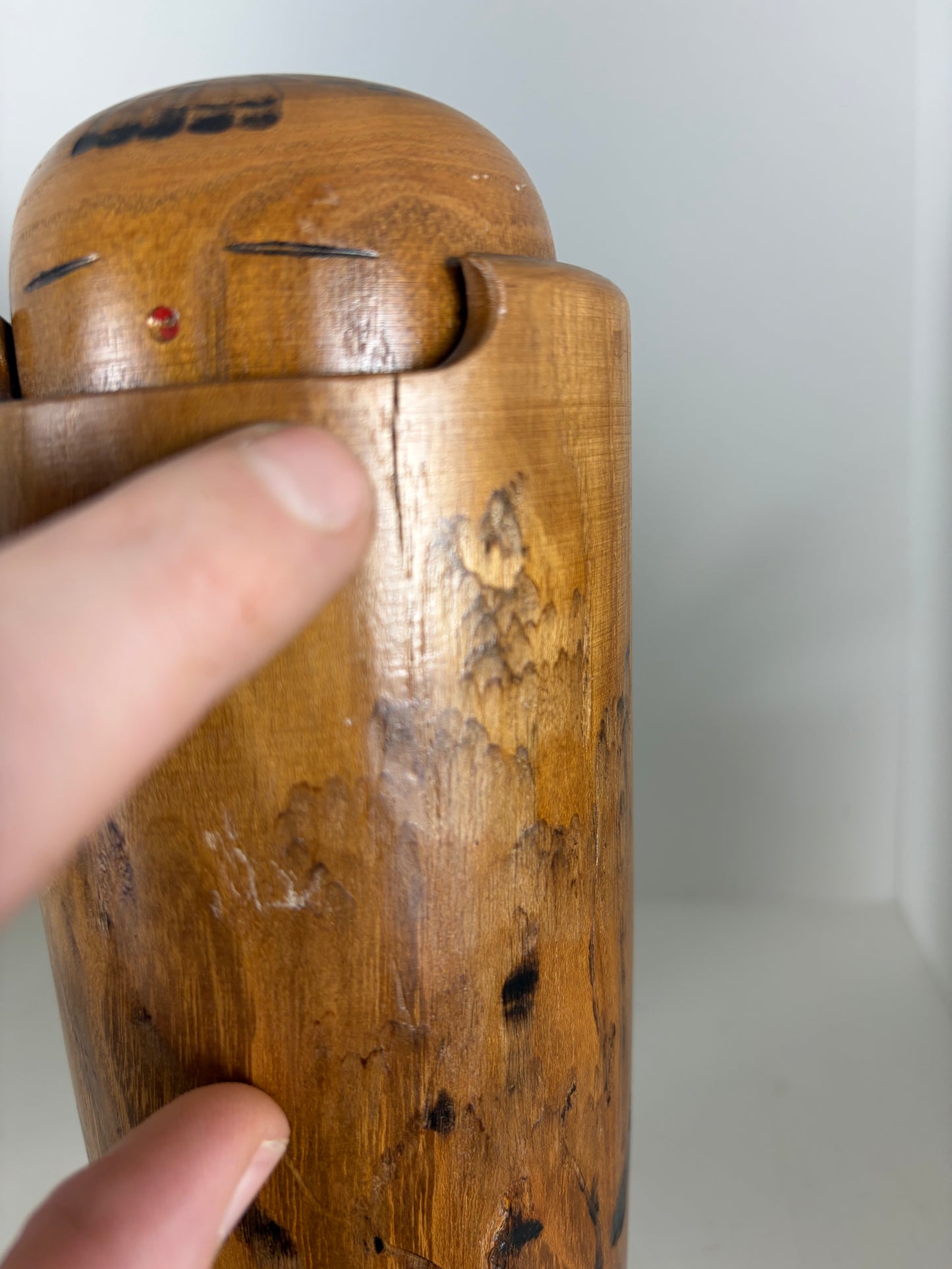 Vintage Sosaku Kokeshi By Miyajima Muhitsu (1929-)