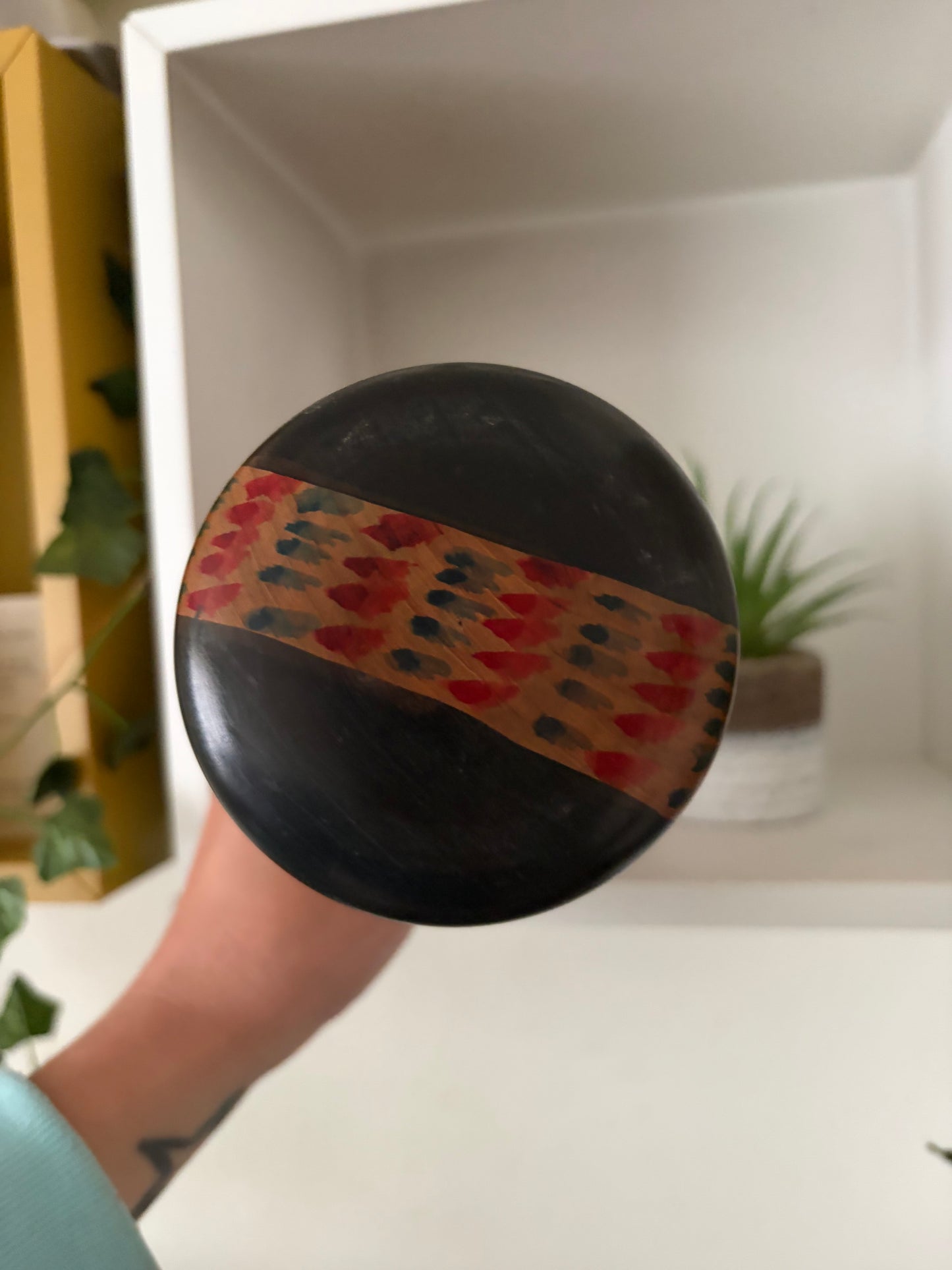 Vintage Yajiro kokeshi by Niiyama Hisashi with hat