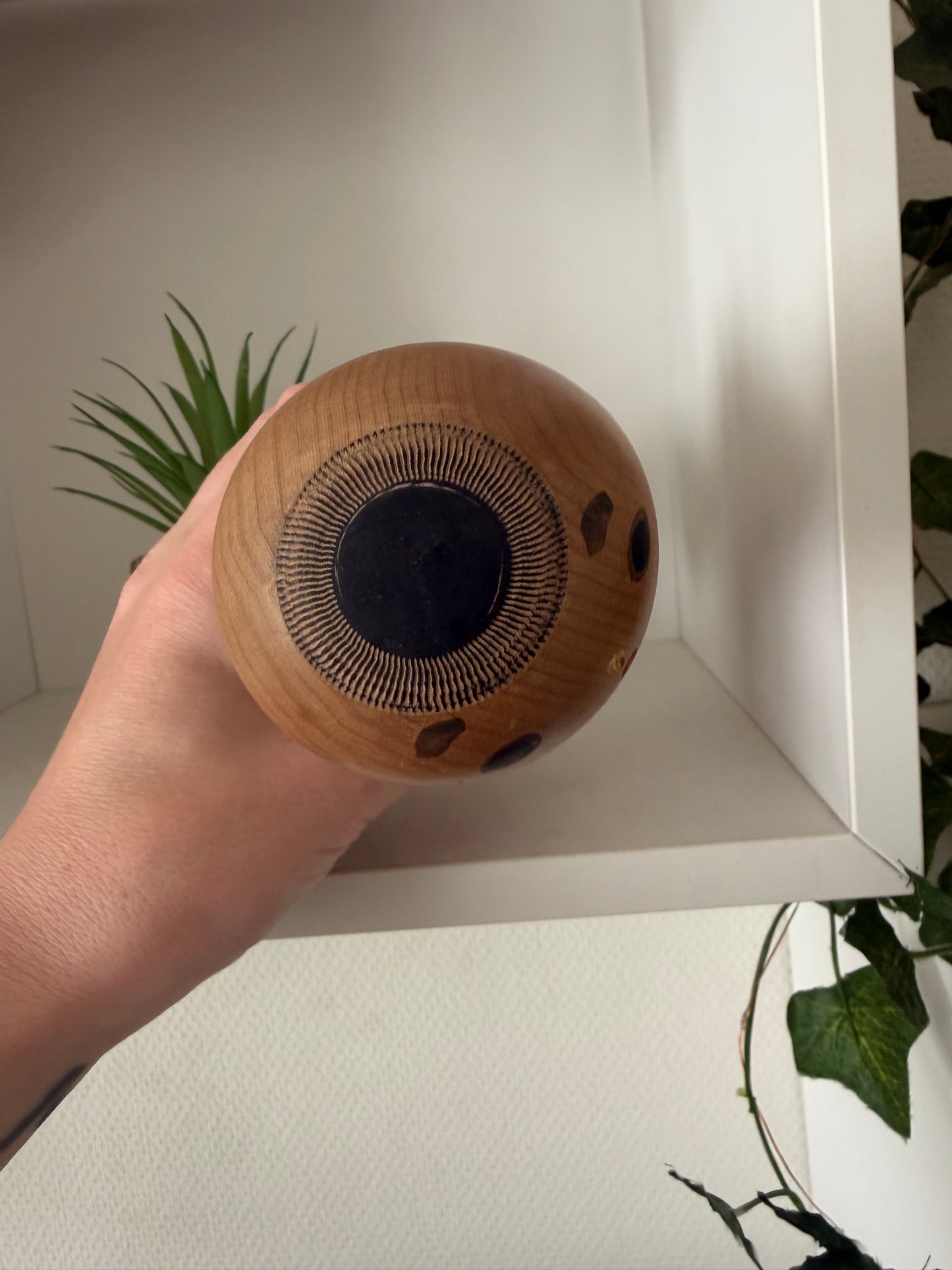 Rare Vintage Creative Kokeshi by Fukuju Yusa (1930-2001)