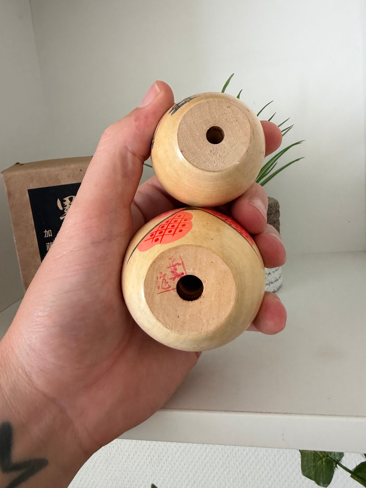 Vintage Sosaku kokeshi by Kato Masami
