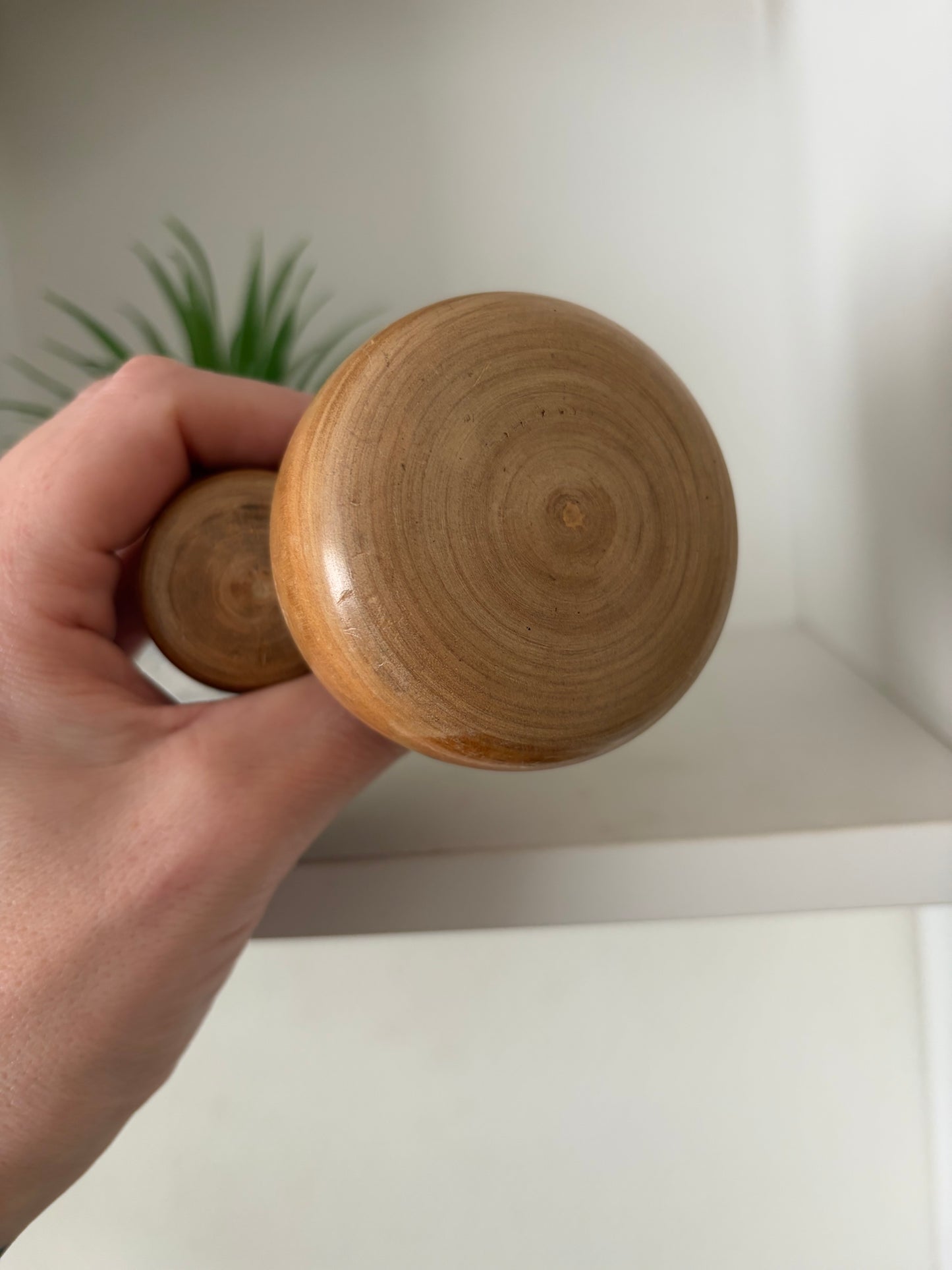Exclusive Rare Vintage Creative Kokeshi by renowned artisan Ikuyoshi Yokozuka - Mother and child