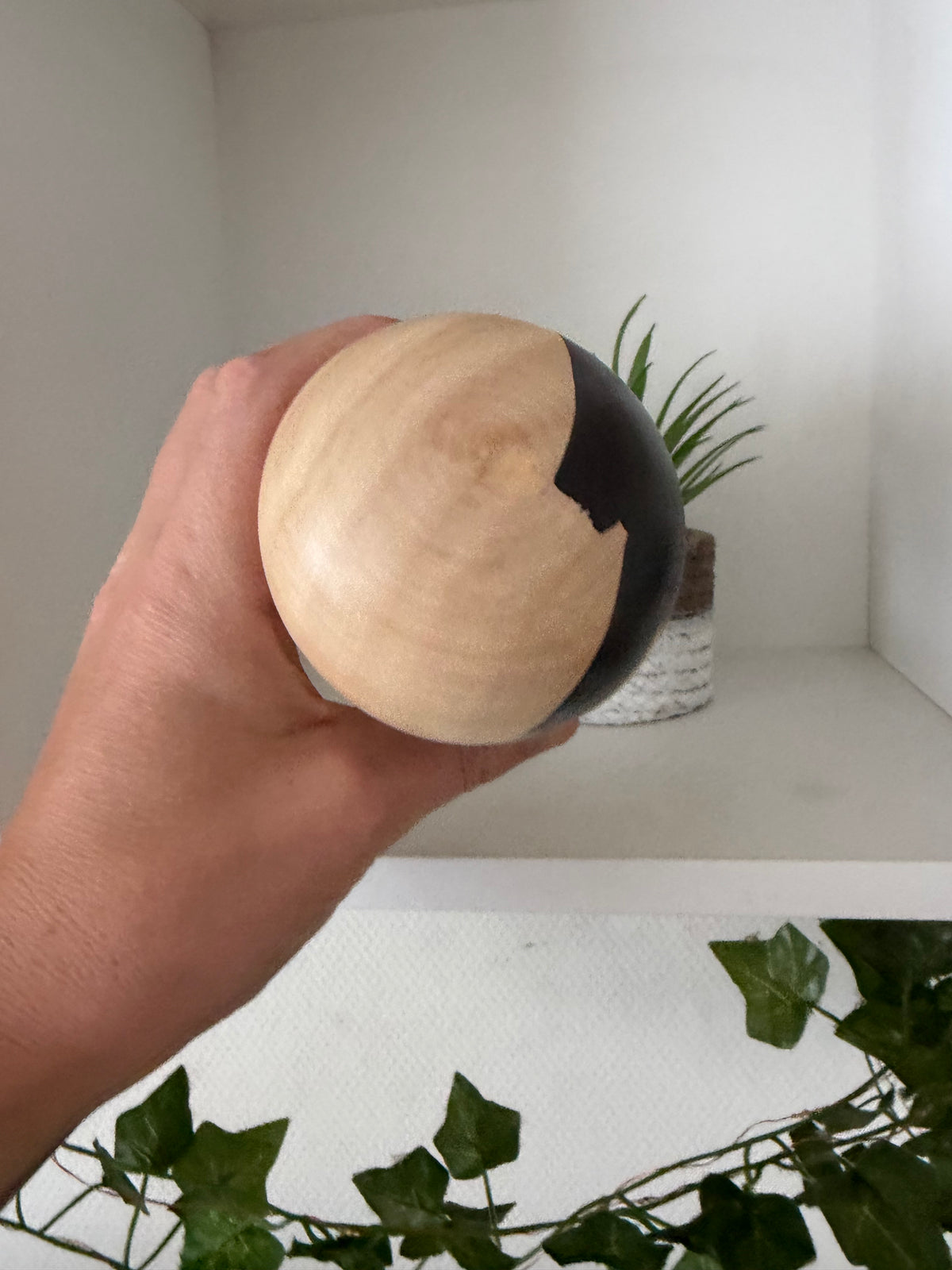 Vintage Sosaku kokeshi by Sato Kouson