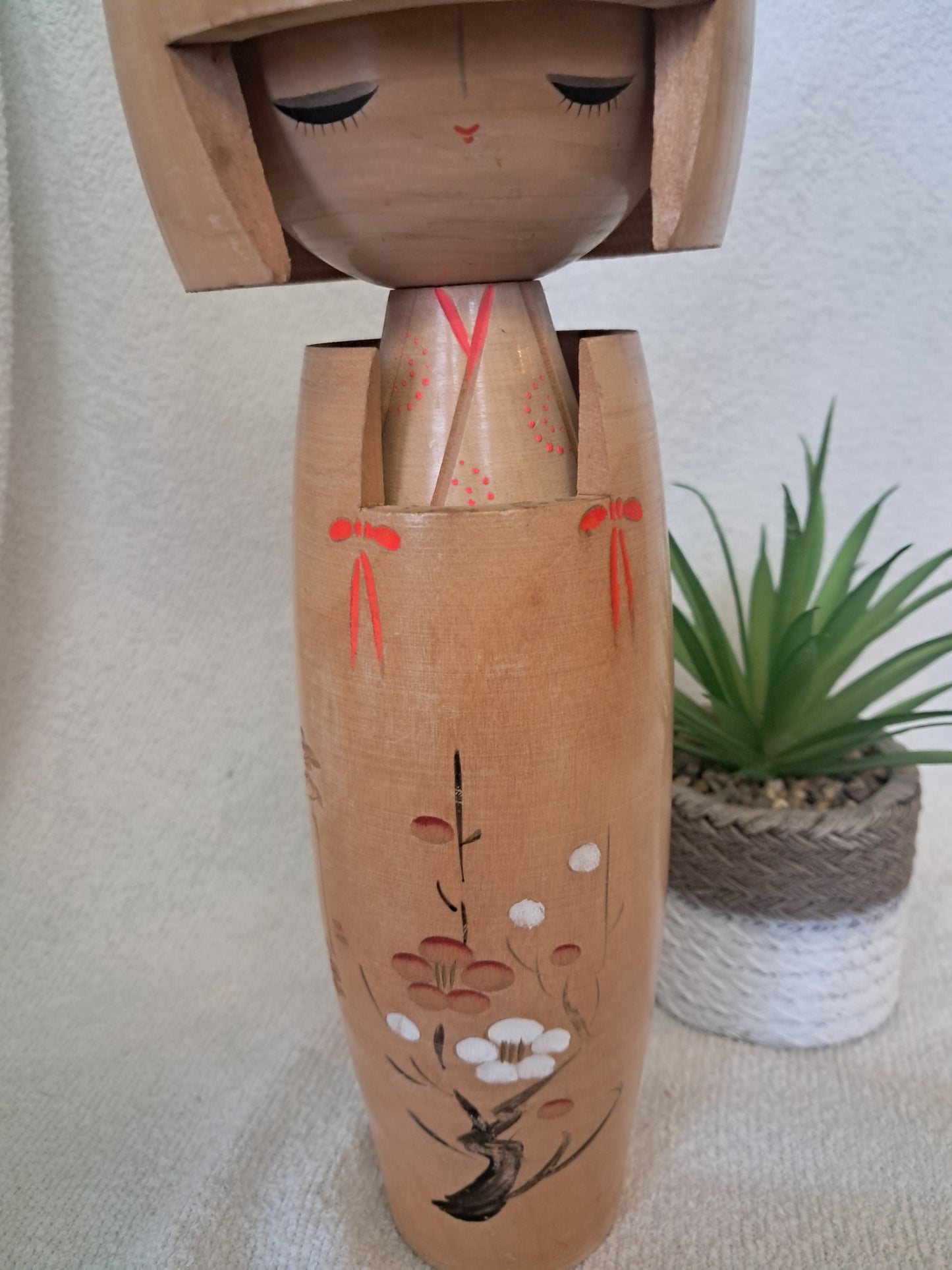 Vintage Creative Kokeshi By Miyagawa Kunio (1933-) - 32cm