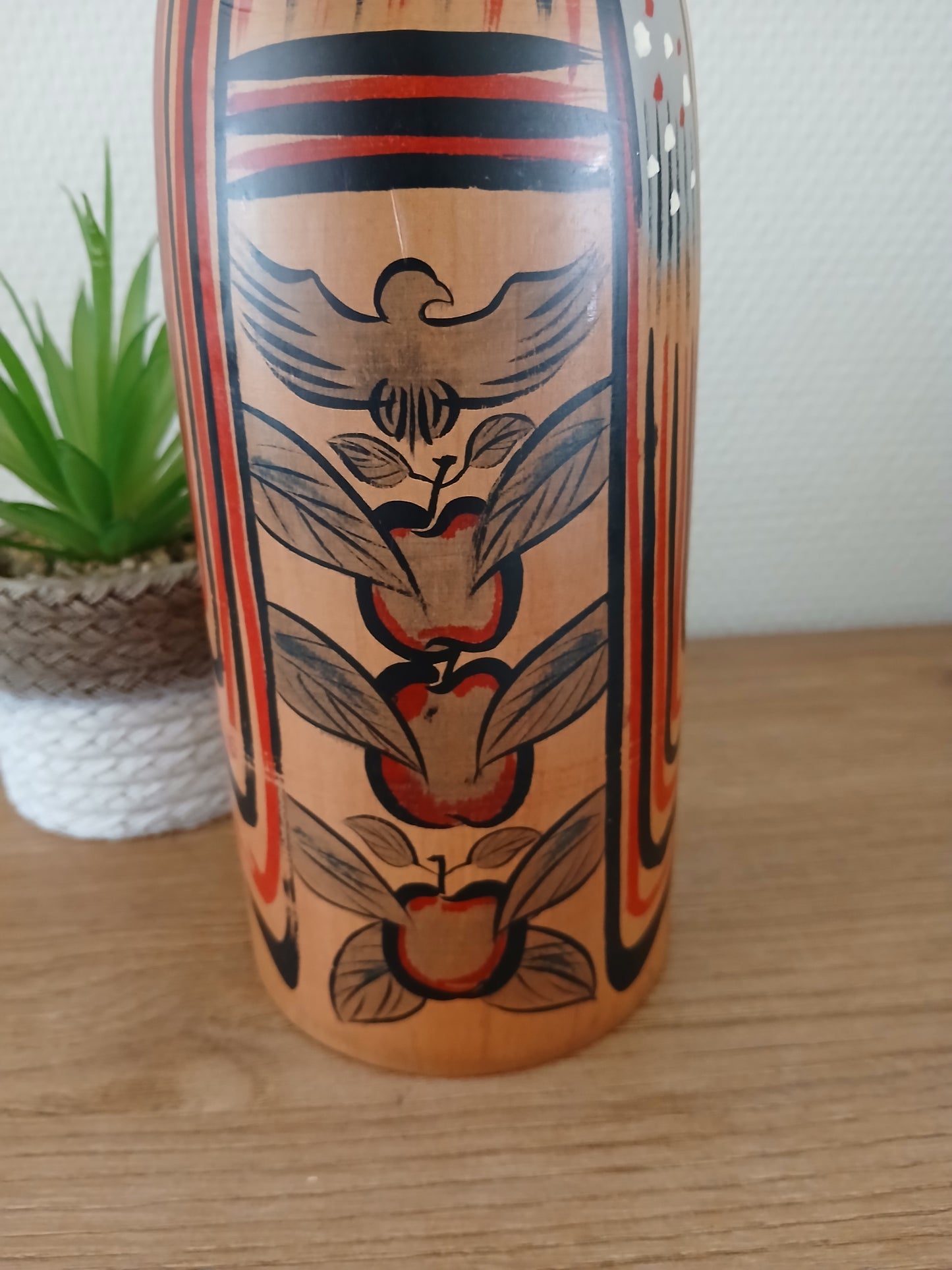 Vintage rare Kijiyama kokeshi - 1989
