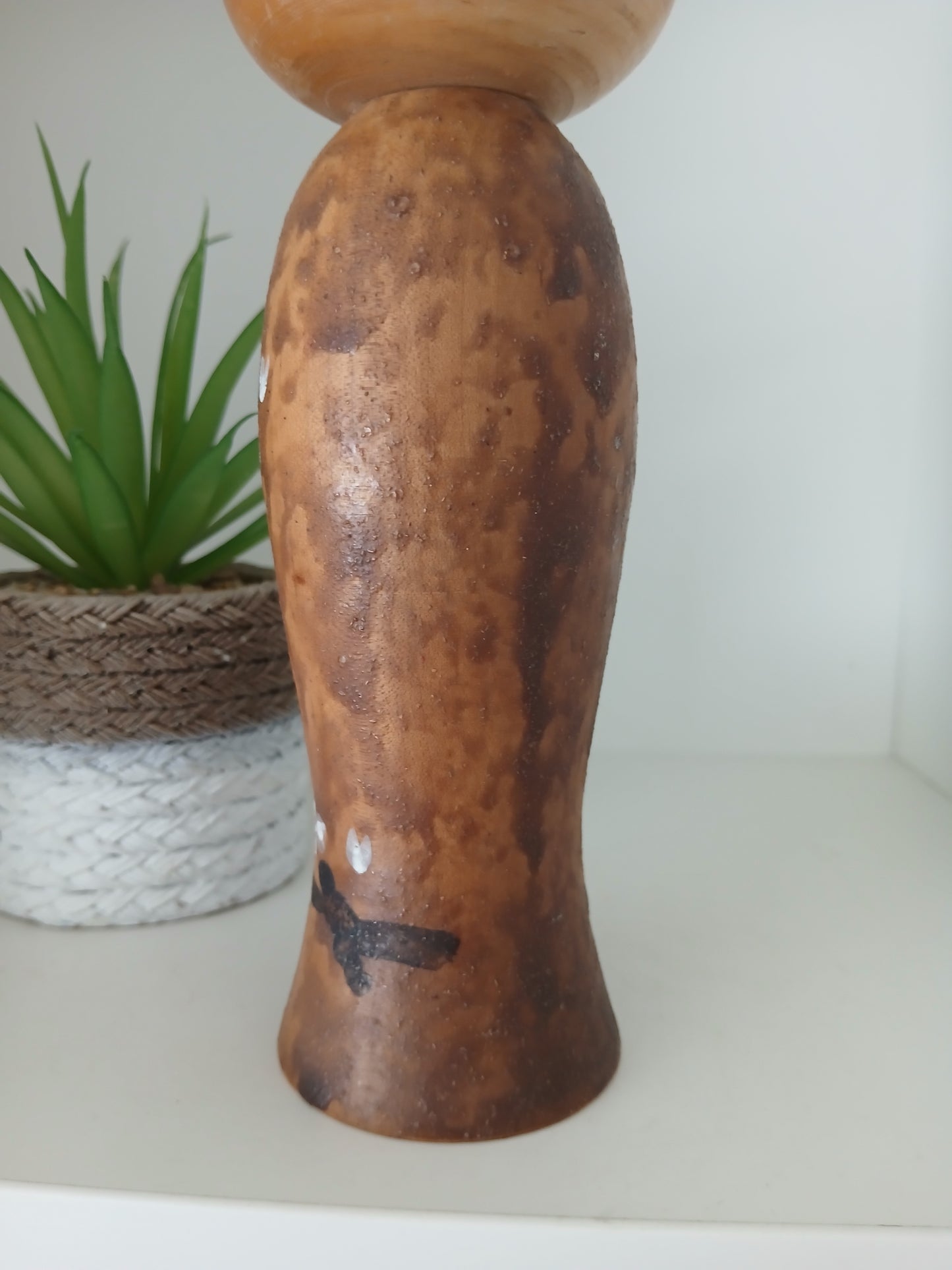 Vintage Sosaku Kokeshi by Kiyohara Takao (1916-?)
