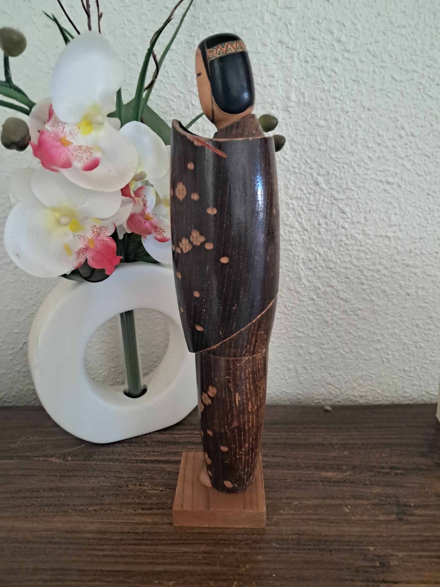 Vintage Sosaku Kokeshi by Seiju Kon (1931-)