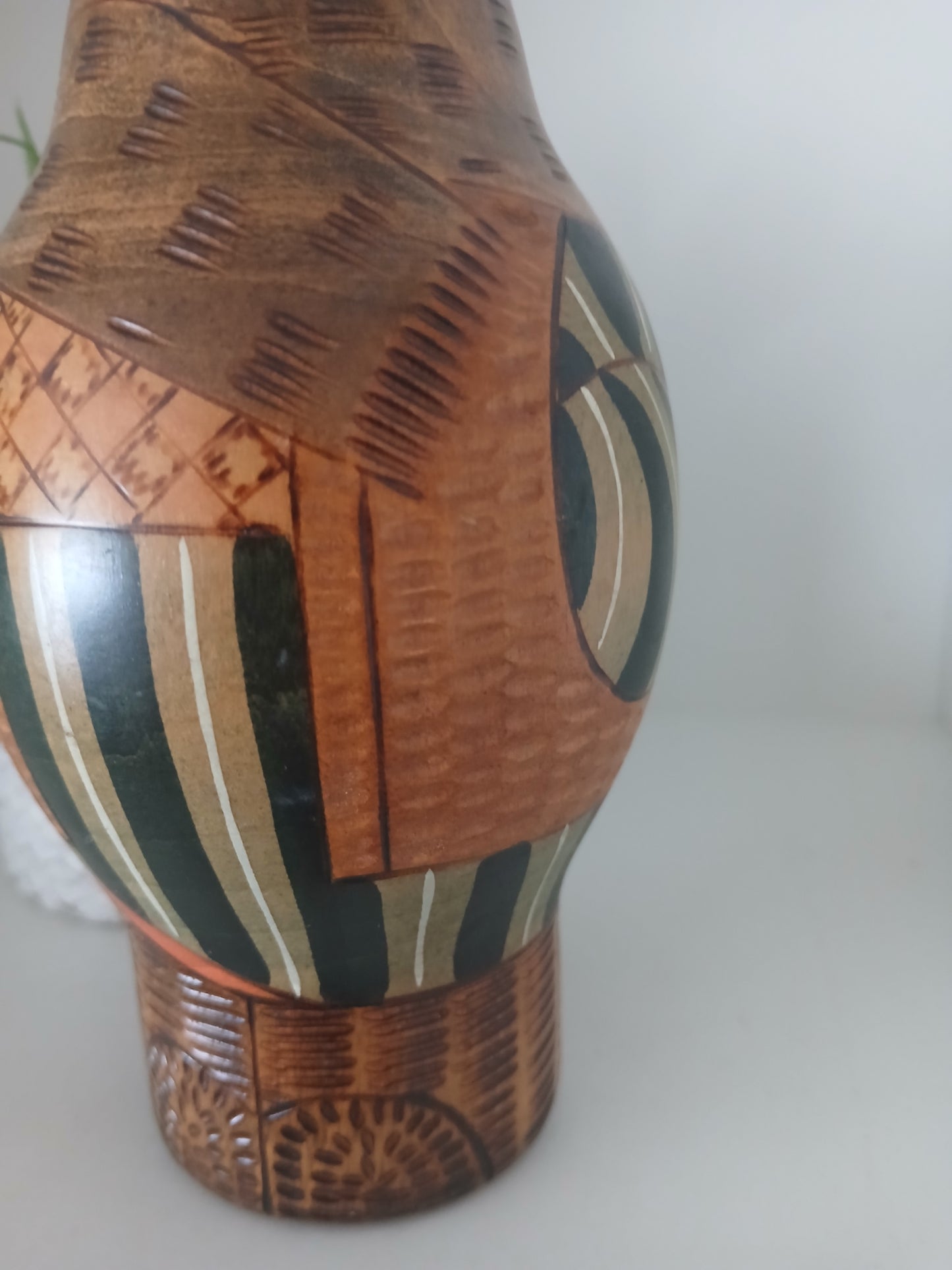Vintage creative kokeshi by Usaburo