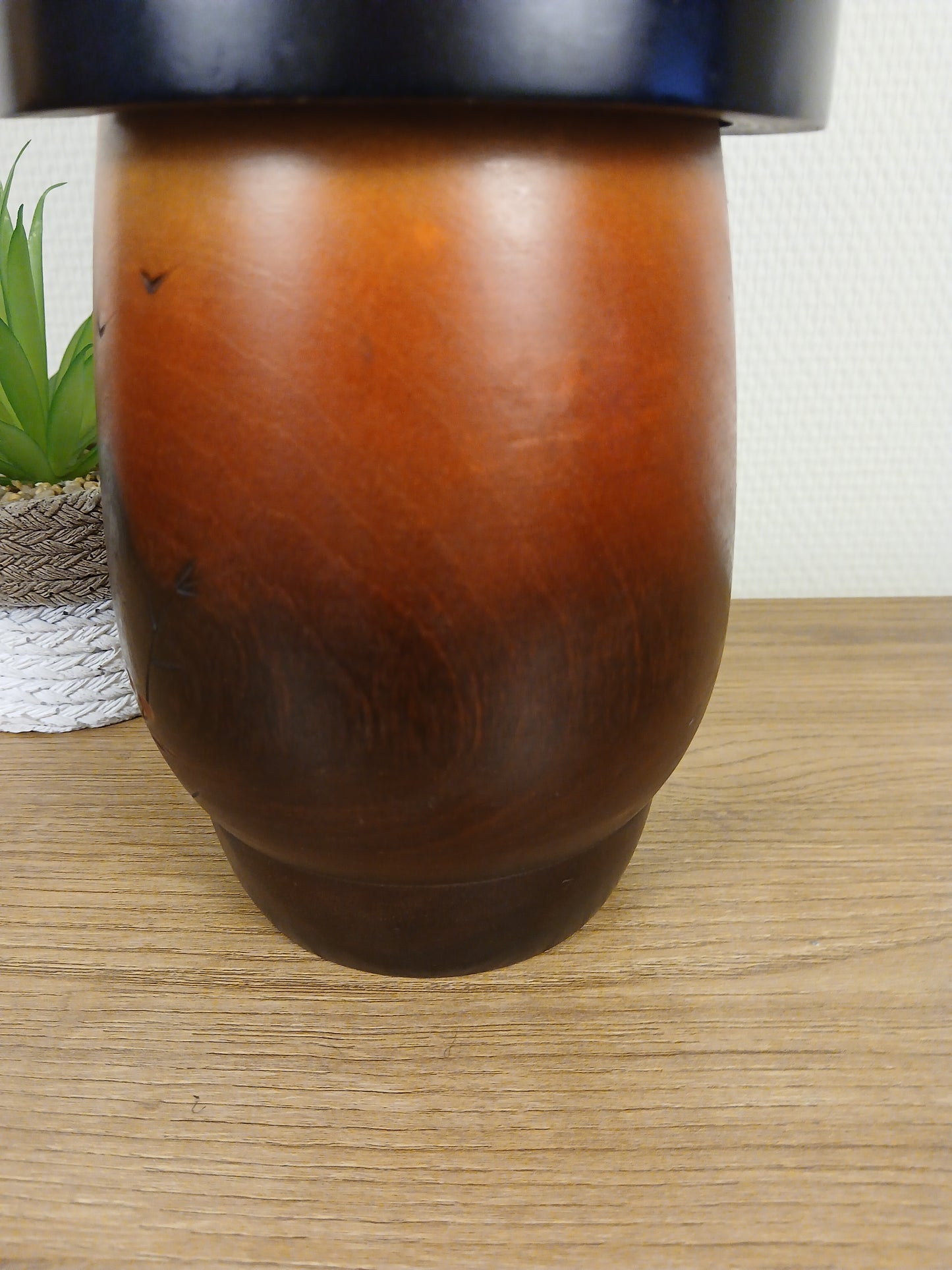 Vintage big chunky Gumma Kokeshi by Masae Fujikawa (1942-2015)