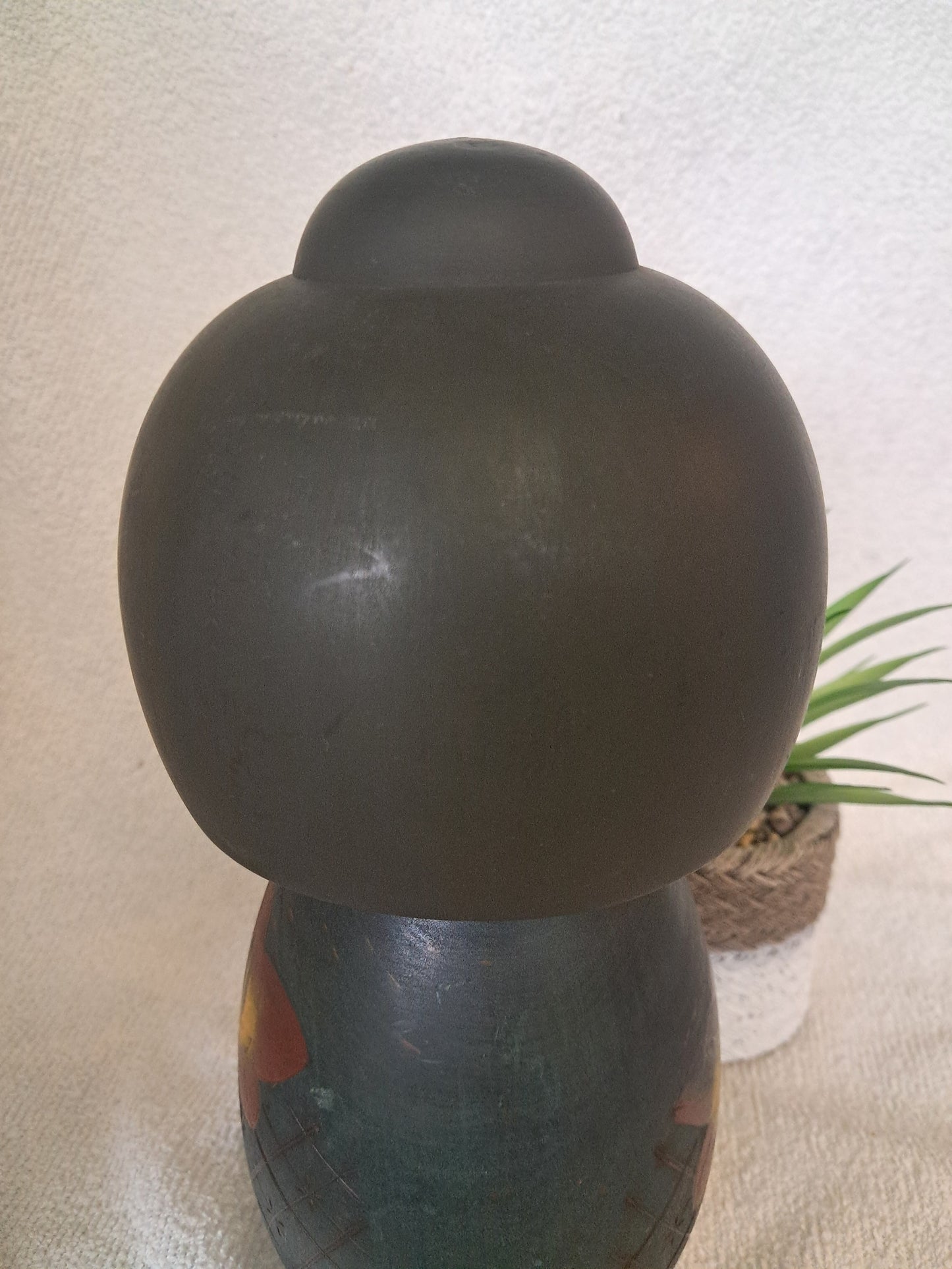 Vintage Gumma Kokeshi by Yuji Kawase (1938-)