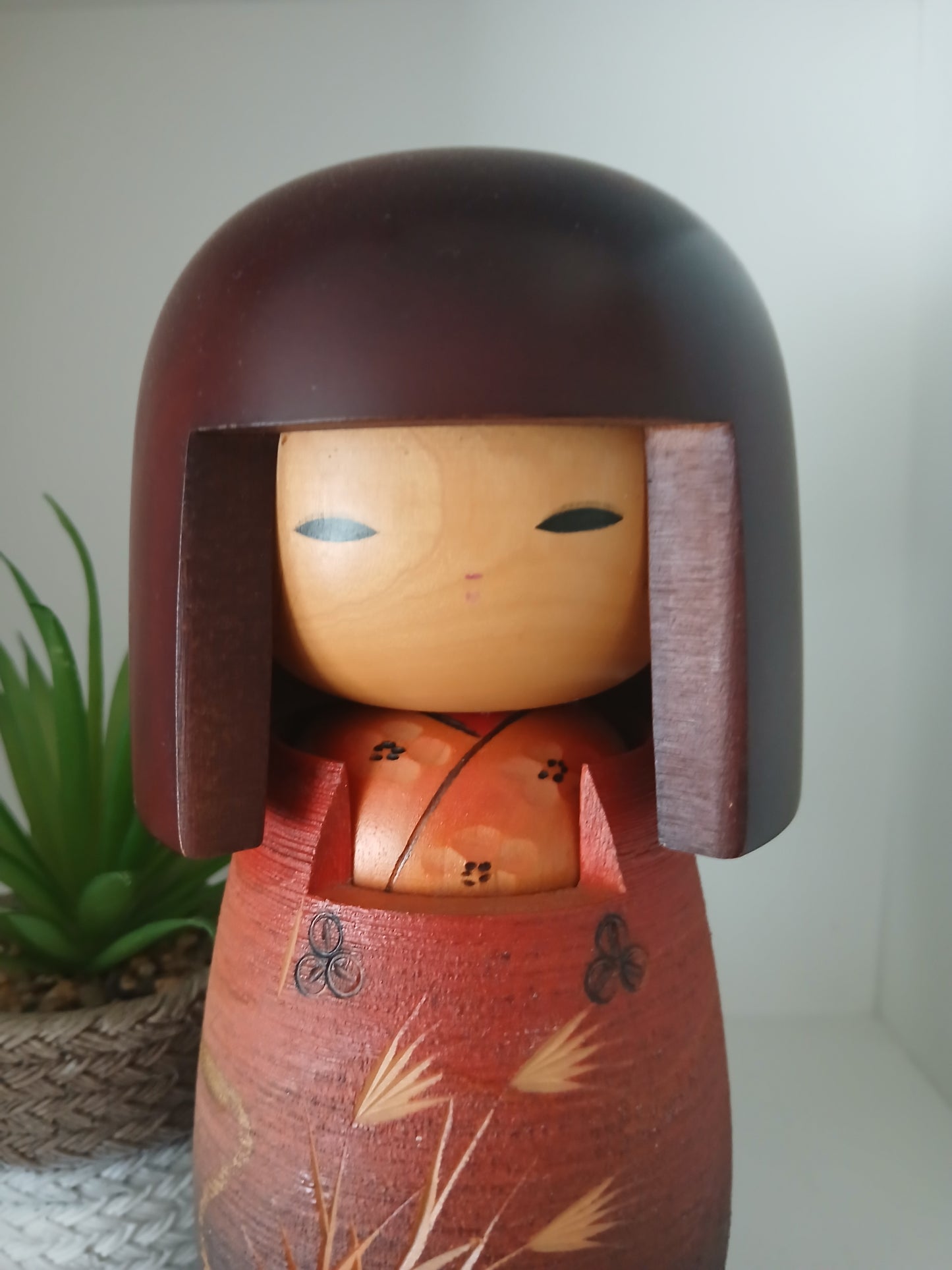 Vintage Gumma Kokeshi by Masae Fujikawa (1942-2015)