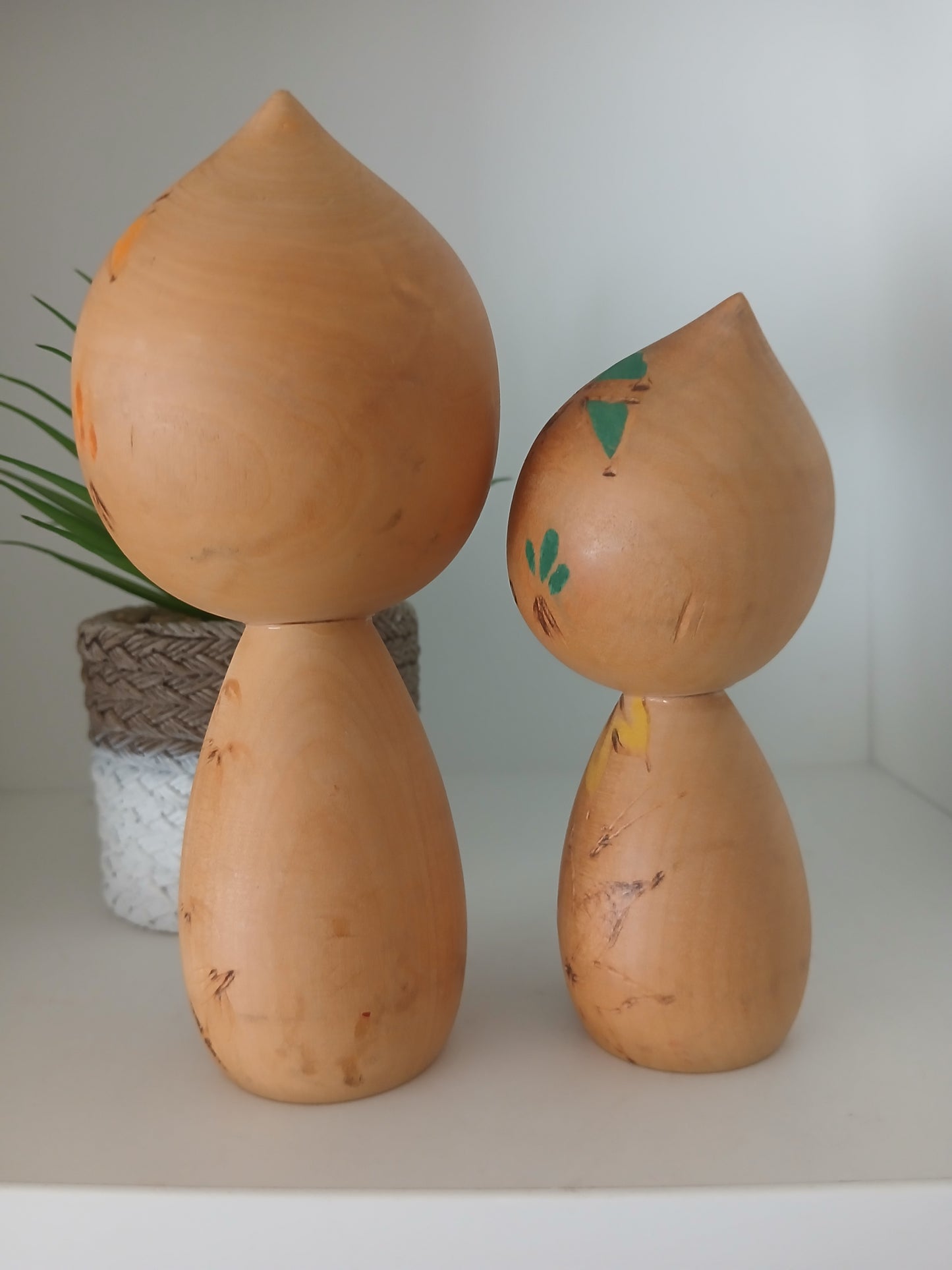 Cute vintage set creative kokeshi