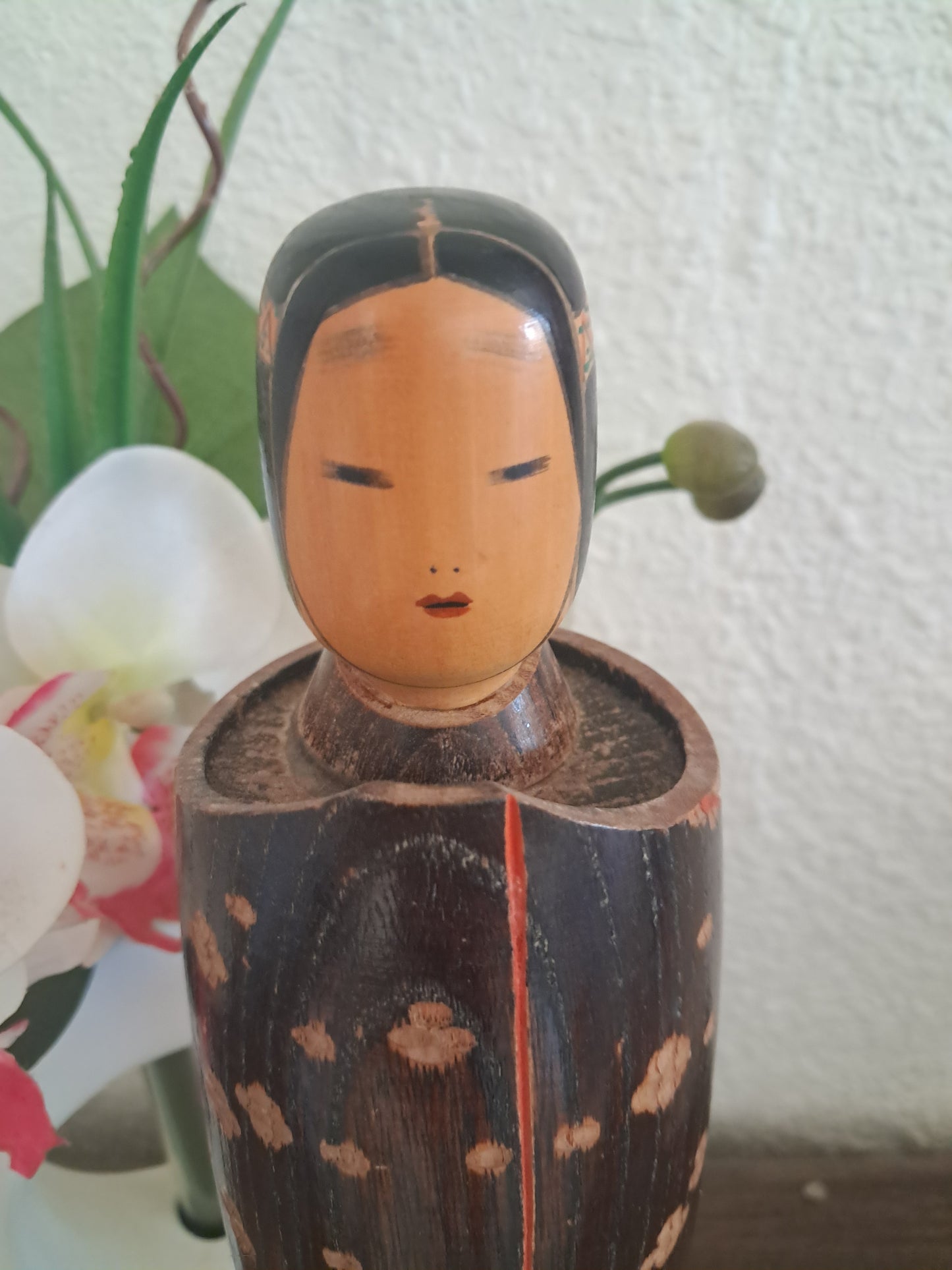 Vintage Sosaku Kokeshi by Seiju Kon (1931-)