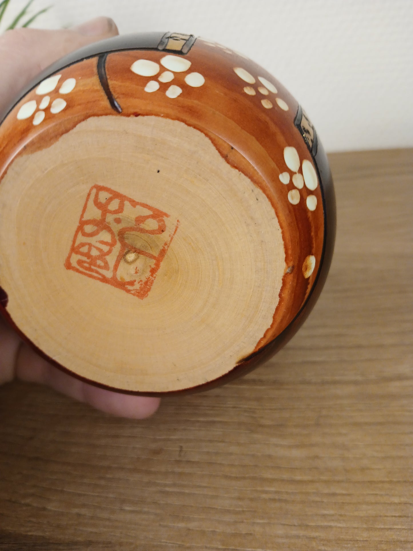 Vintage creative kokeshi by Toshio Sekiguchi (1947-)