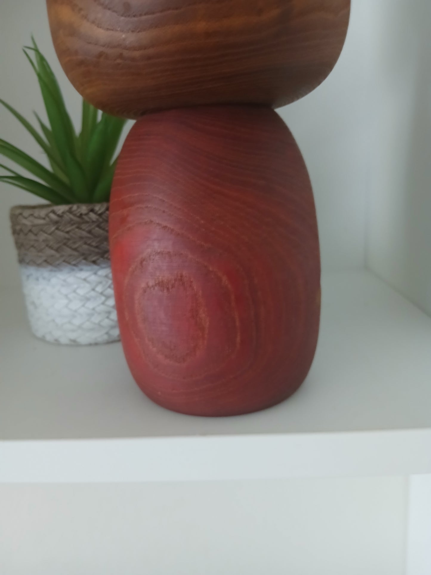 Rare vintage Sosaku kokeshi mad by Sanpei Yamanaka (1926-2012)