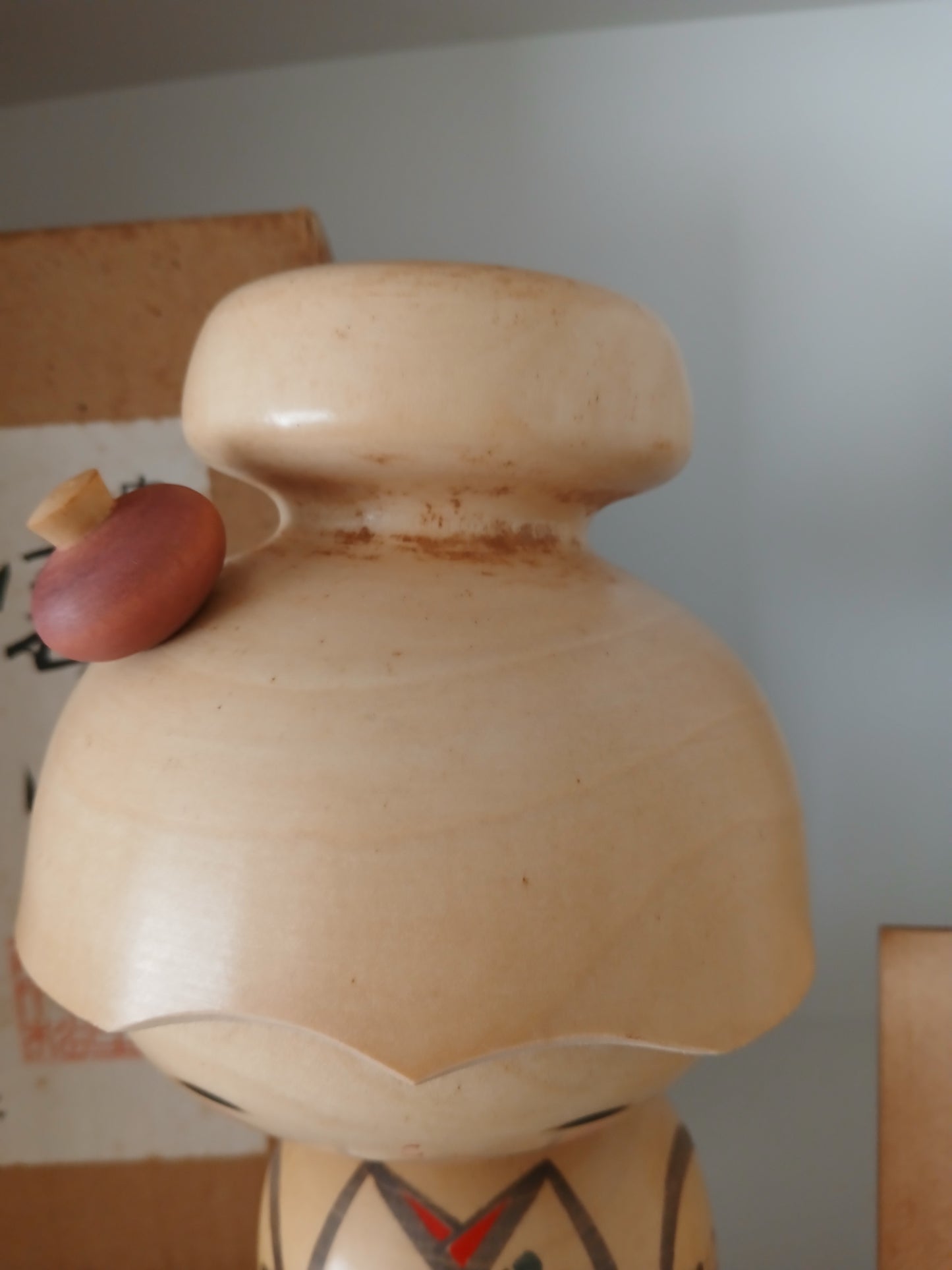Rare Vintage Creative Kokeshi By Kano Chiyomatsu (1935-)