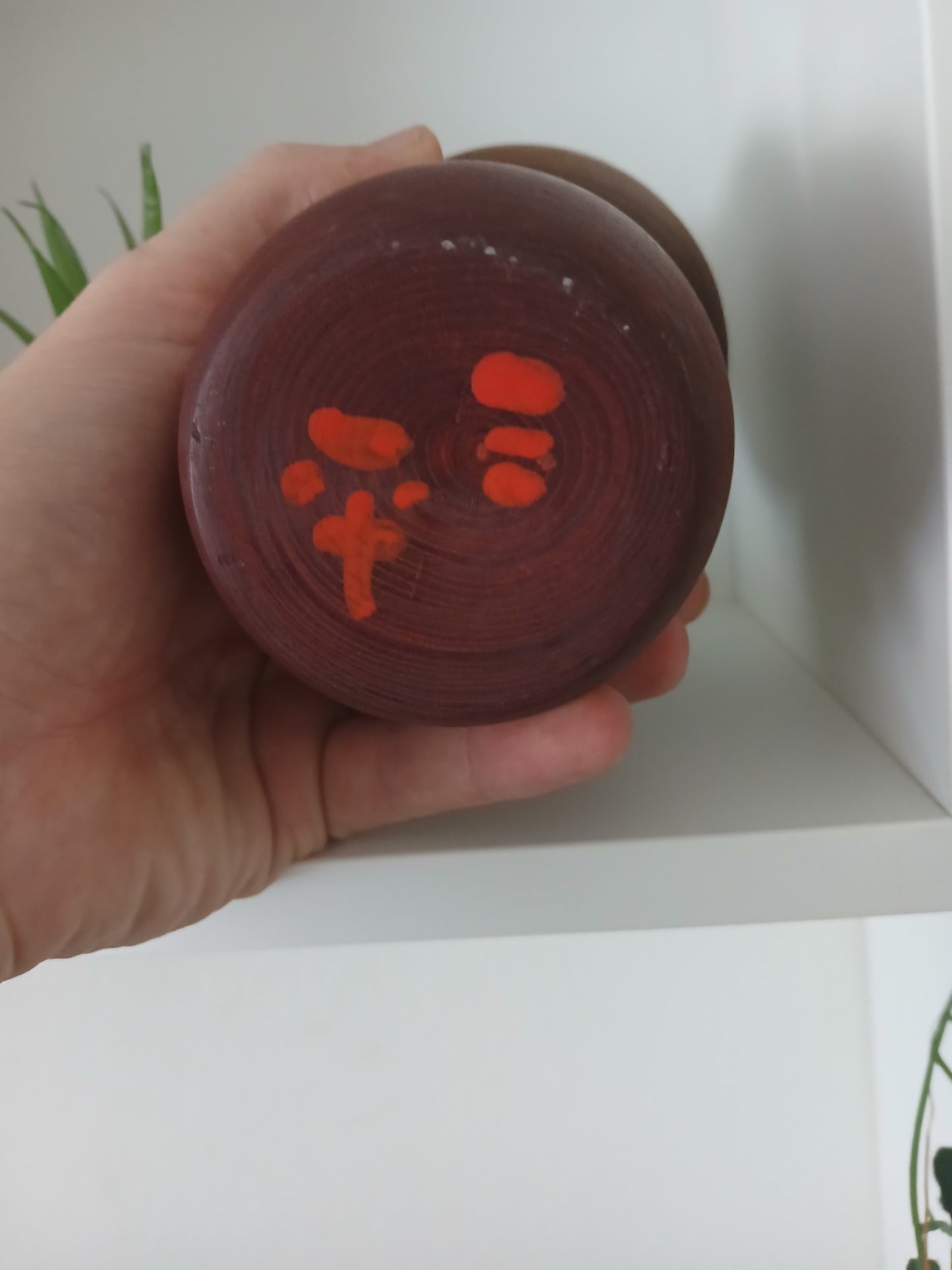 Rare vintage Sosaku kokeshi mad by Sanpei Yamanaka (1926-2012)