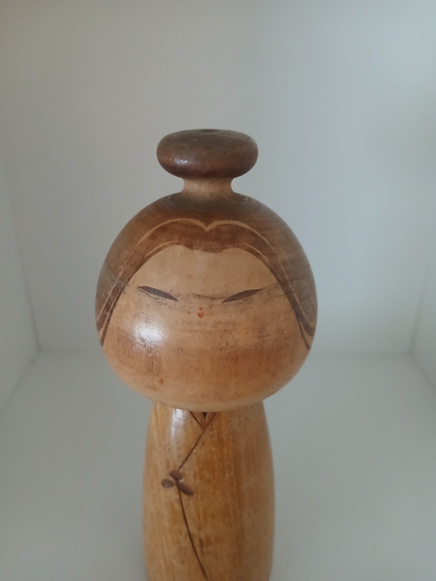 Vintage creative kokeshi by Issetsu Kuribayashi (1924-2011)