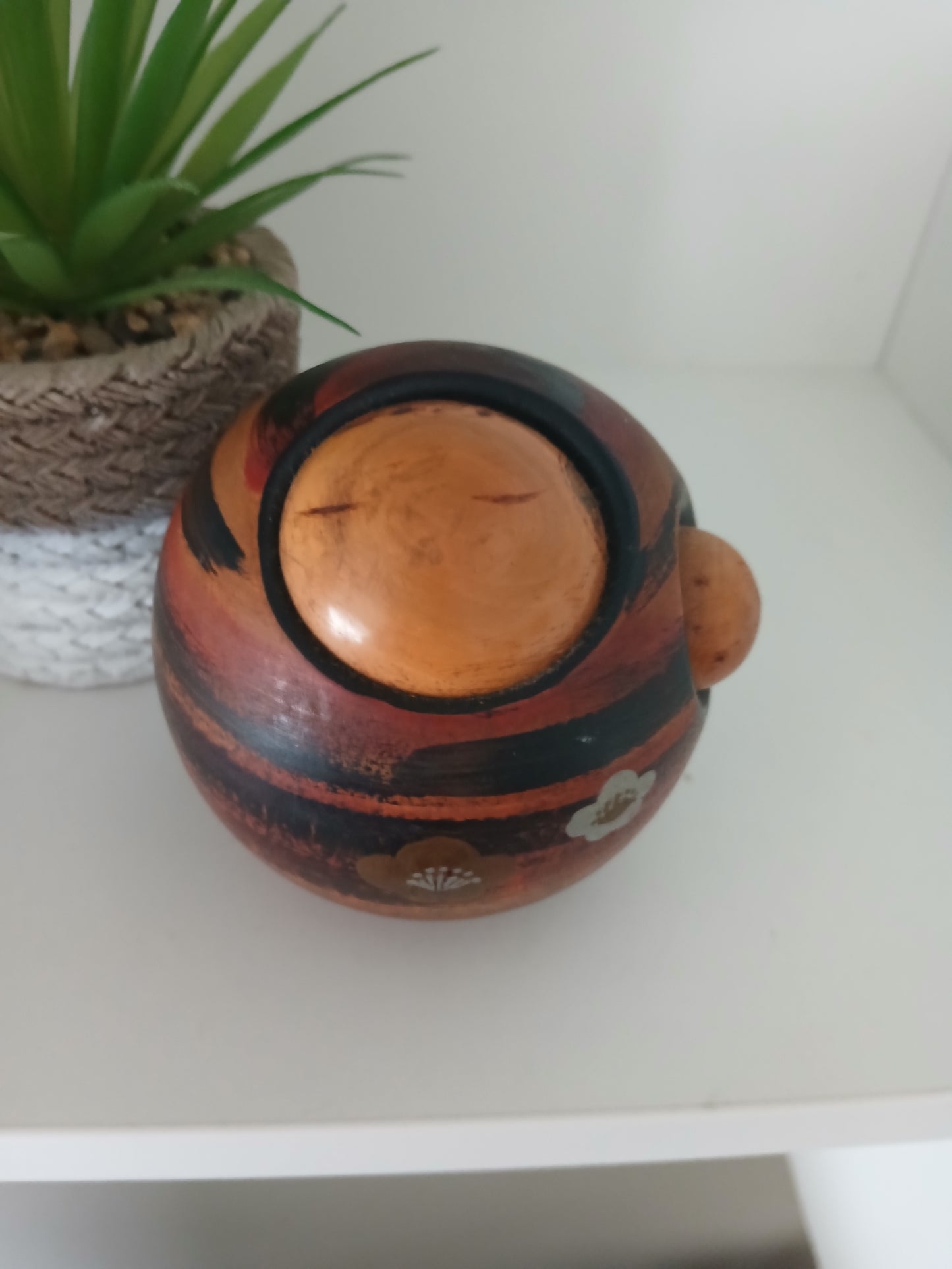 Vintage Sosaku kokeshi by Katase Kaihei (1922-2015)