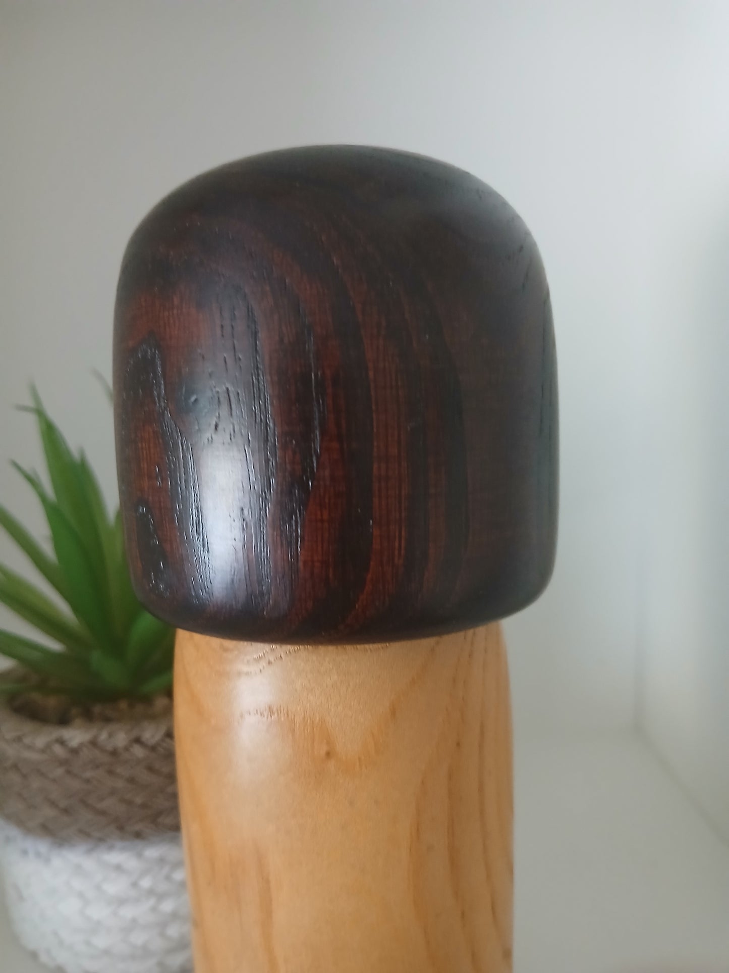 Vintage Gumma kokeshi by Usaburo