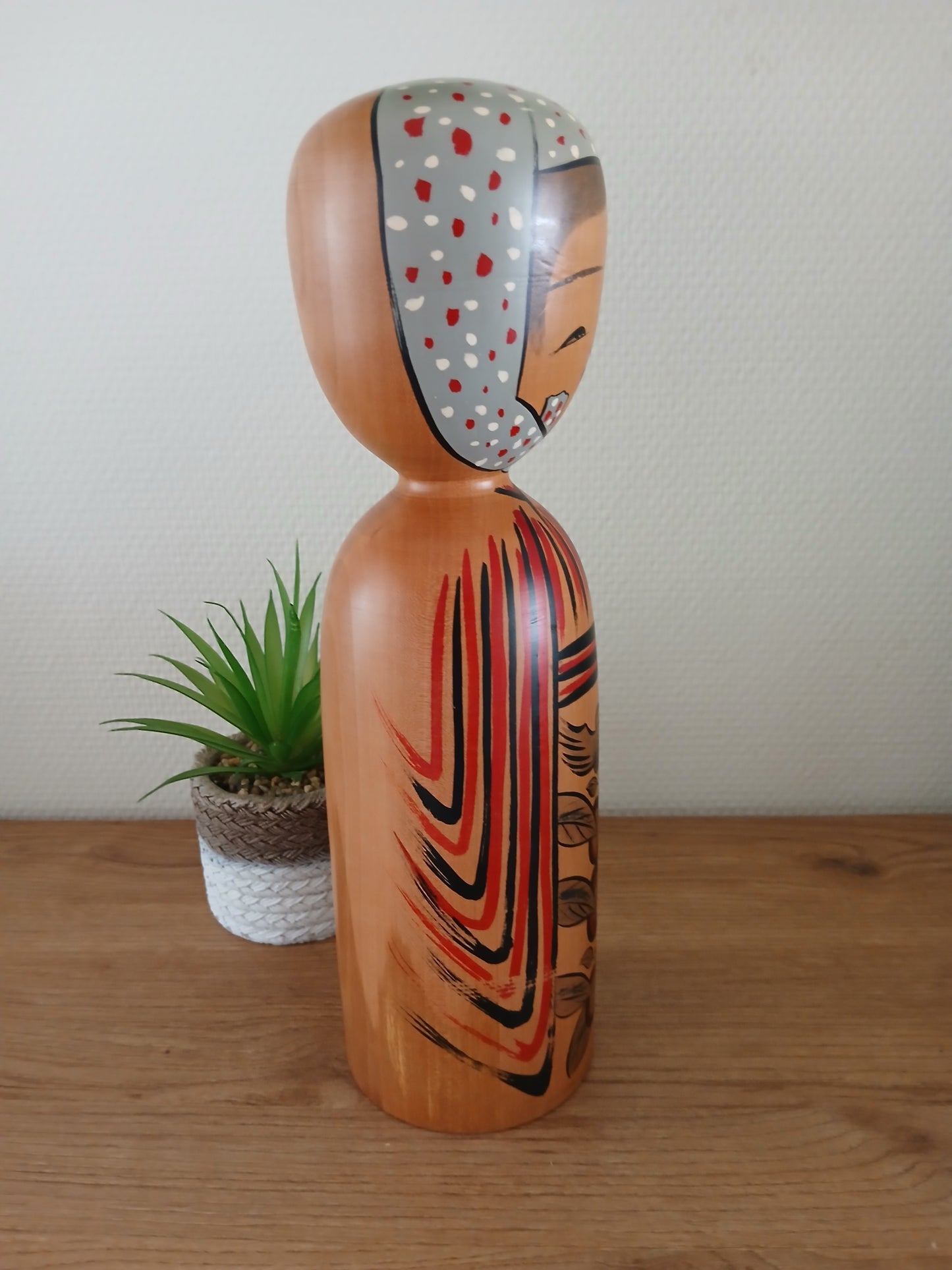 Vintage rare Kijiyama kokeshi - 1989