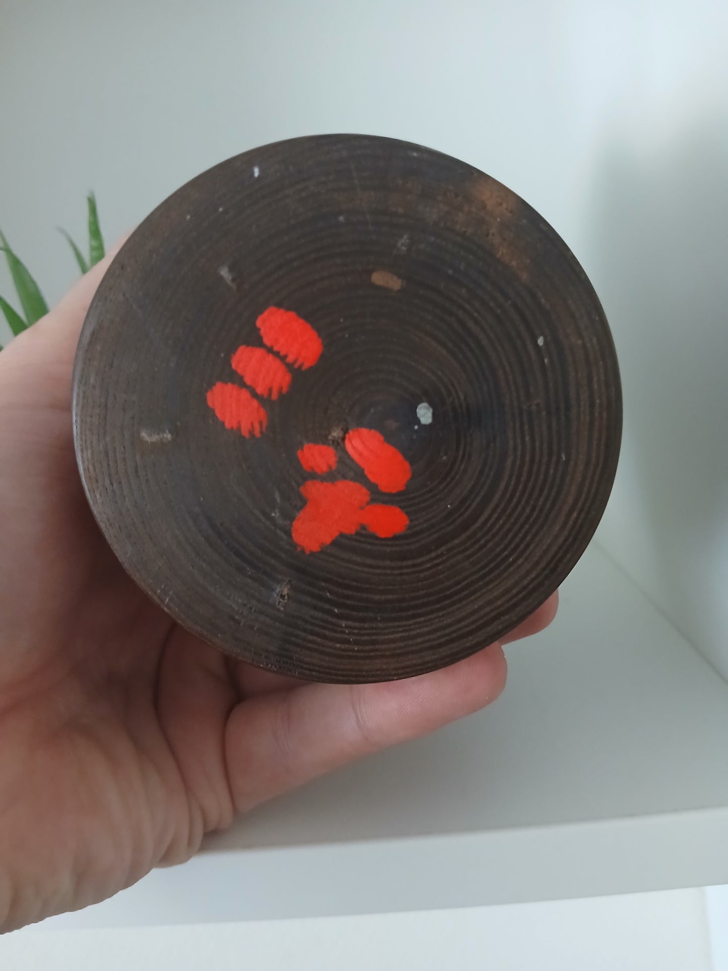 Rare vintage Sosaku kokeshi mad by Sanpei Yamanaka (1926-2012)