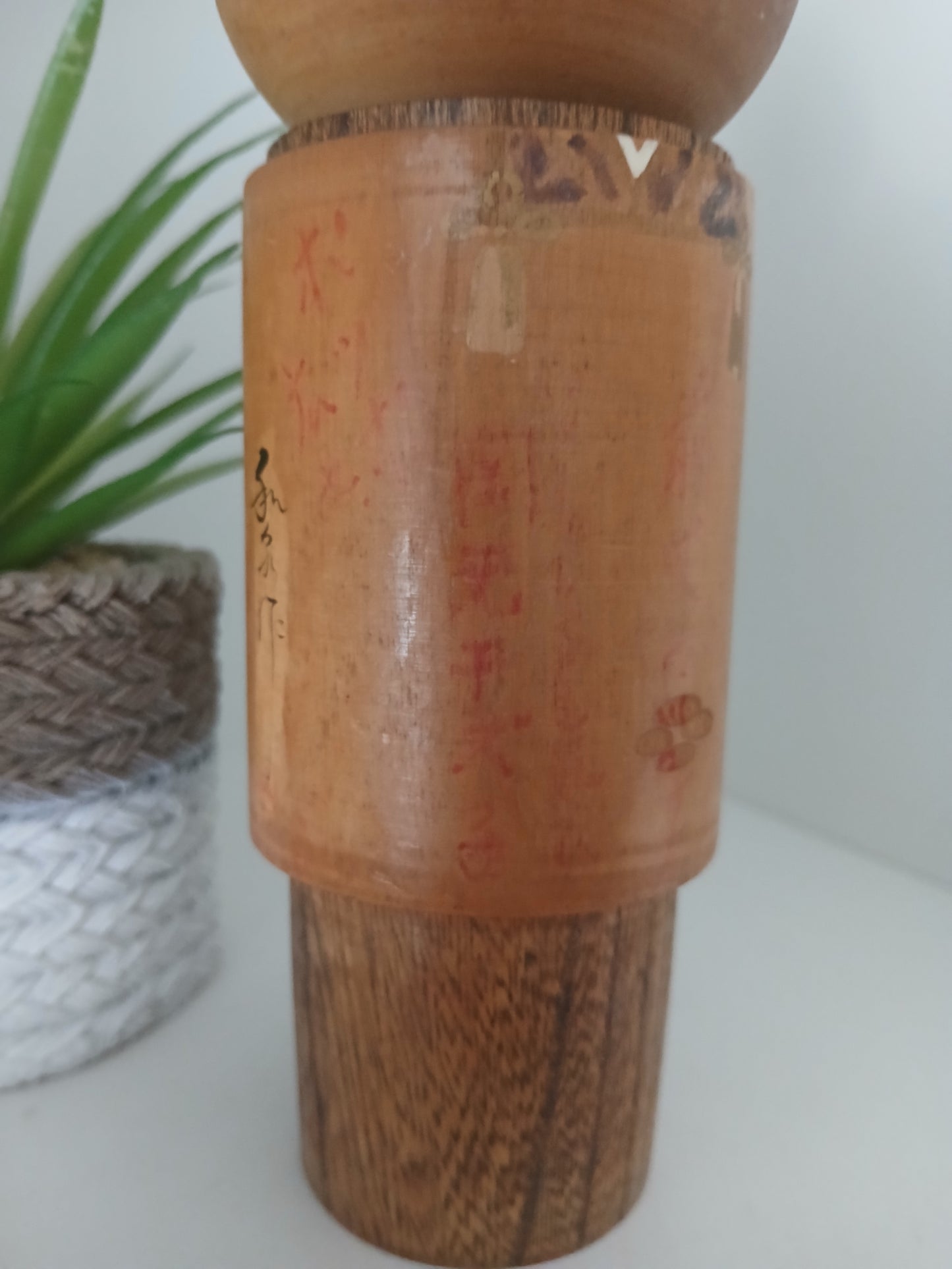 Award winning kokeshi made by Izumi Ueda