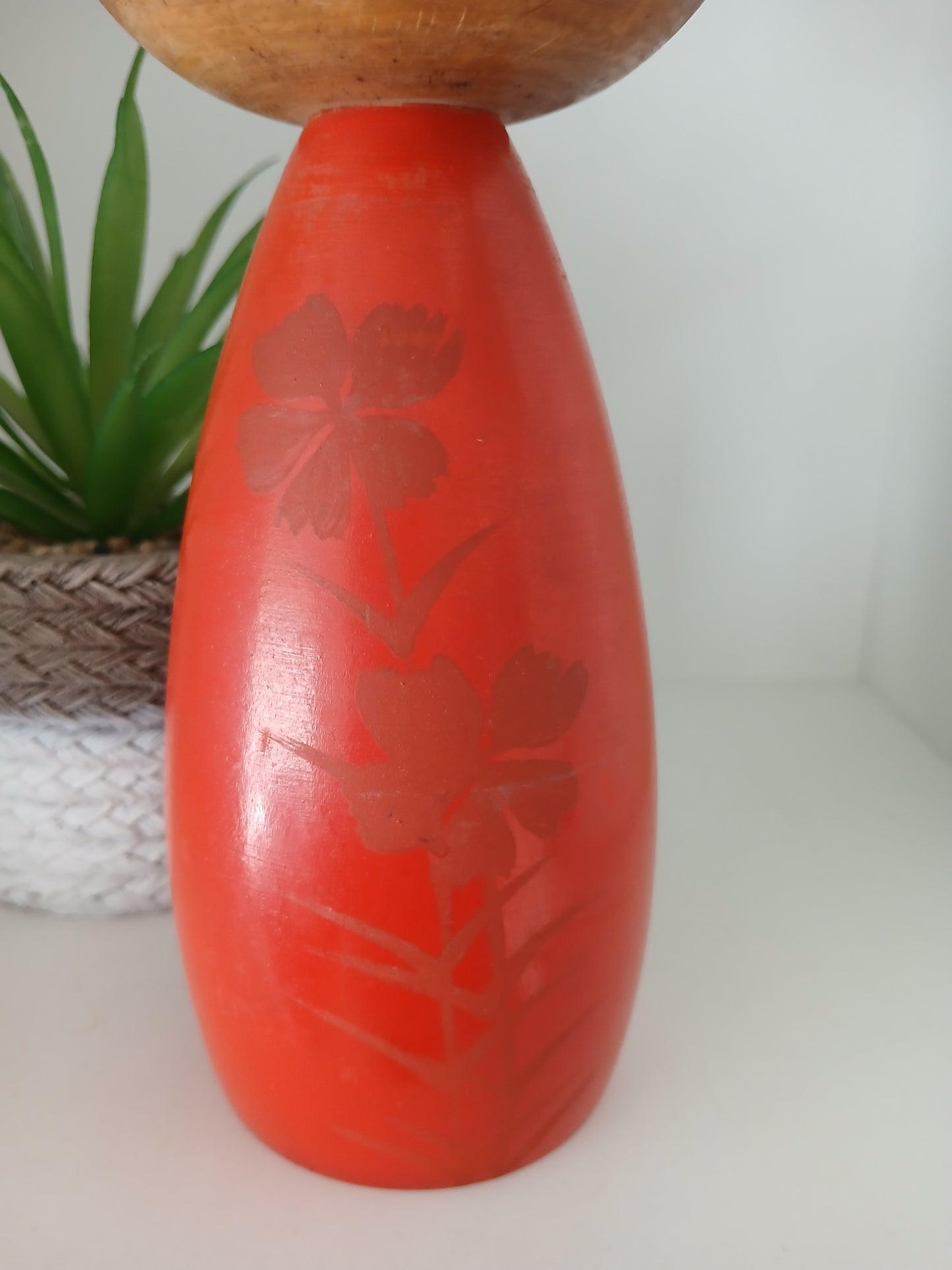 Rare Vintage Creative Kokeshi By Hideo Ishihara (1925-1999)