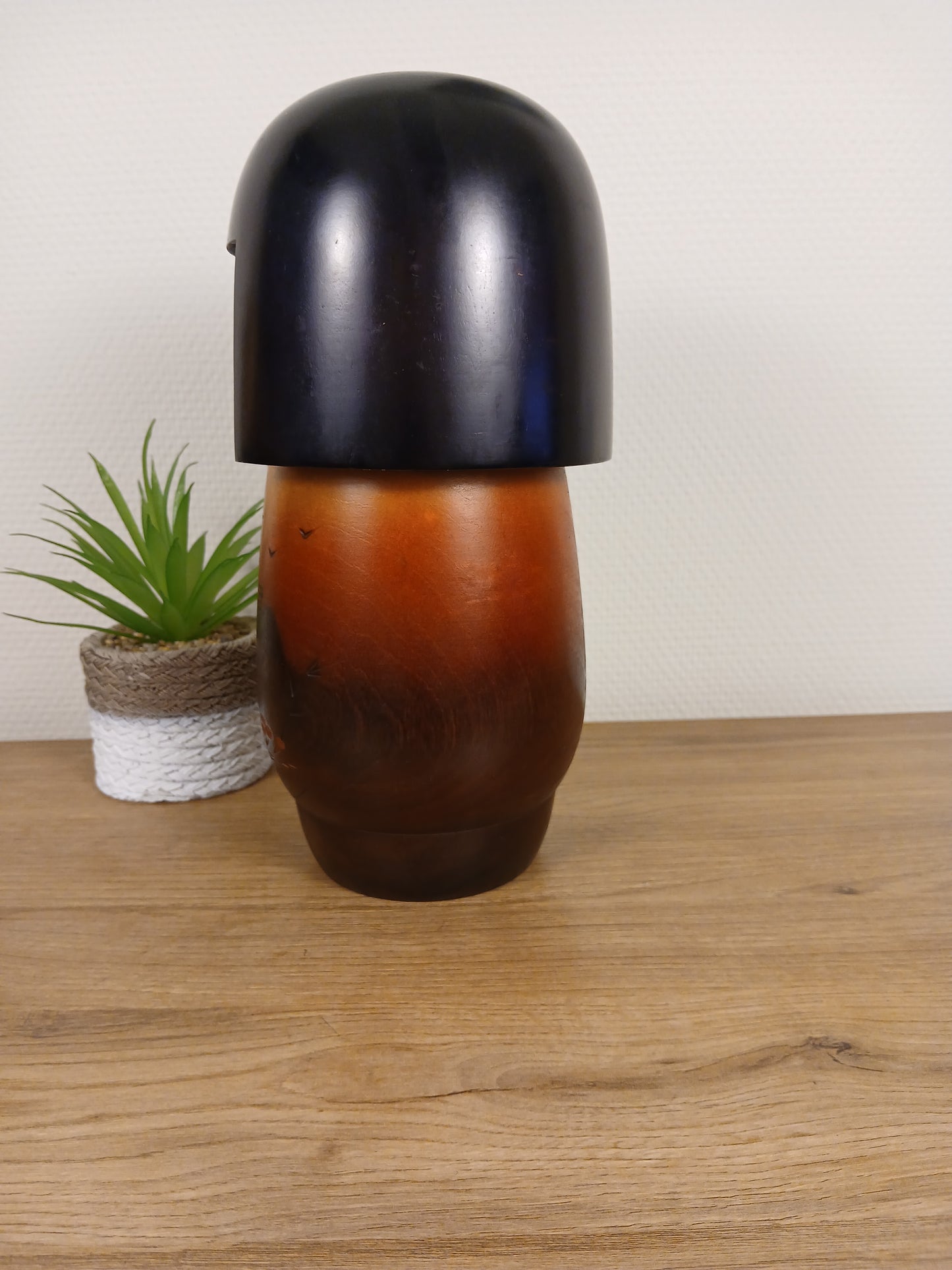 Vintage big chunky Gumma Kokeshi by Masae Fujikawa (1942-2015)