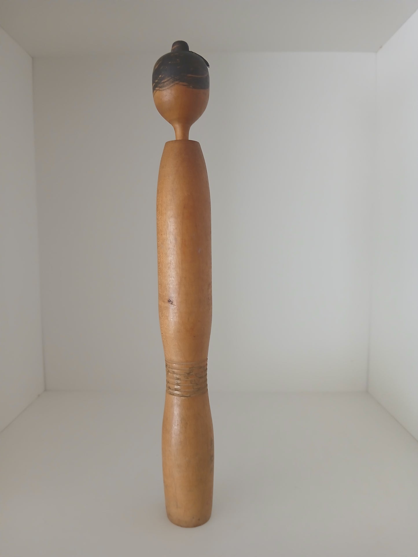 Rare vintage kokeshi by Inosuke Kobayashi (1931-)