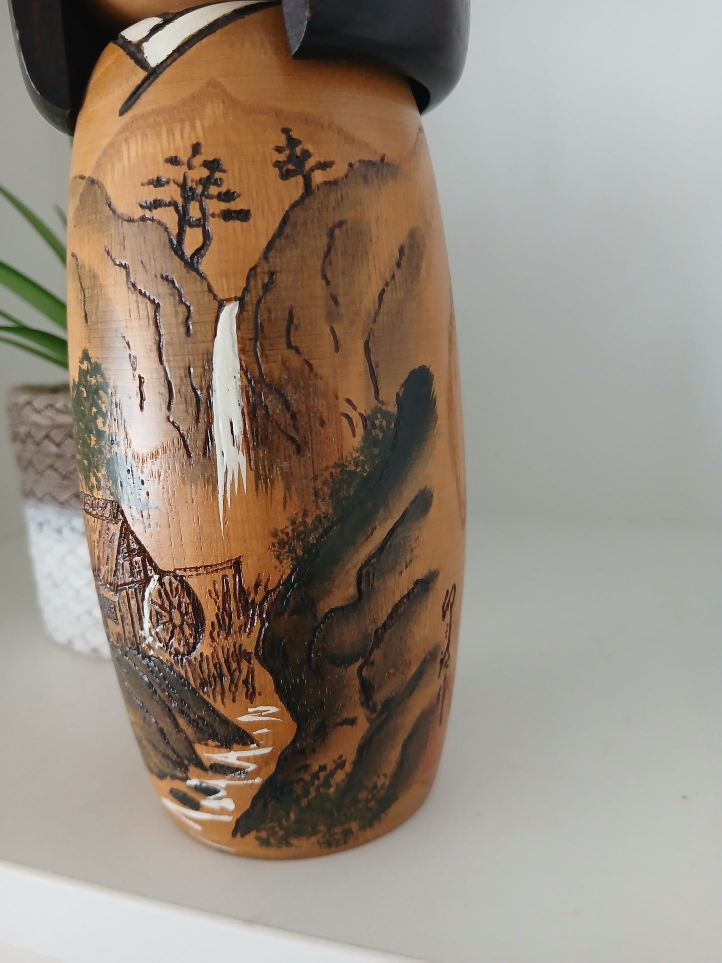 Vintage Gumma Kokeshi By Usaburo