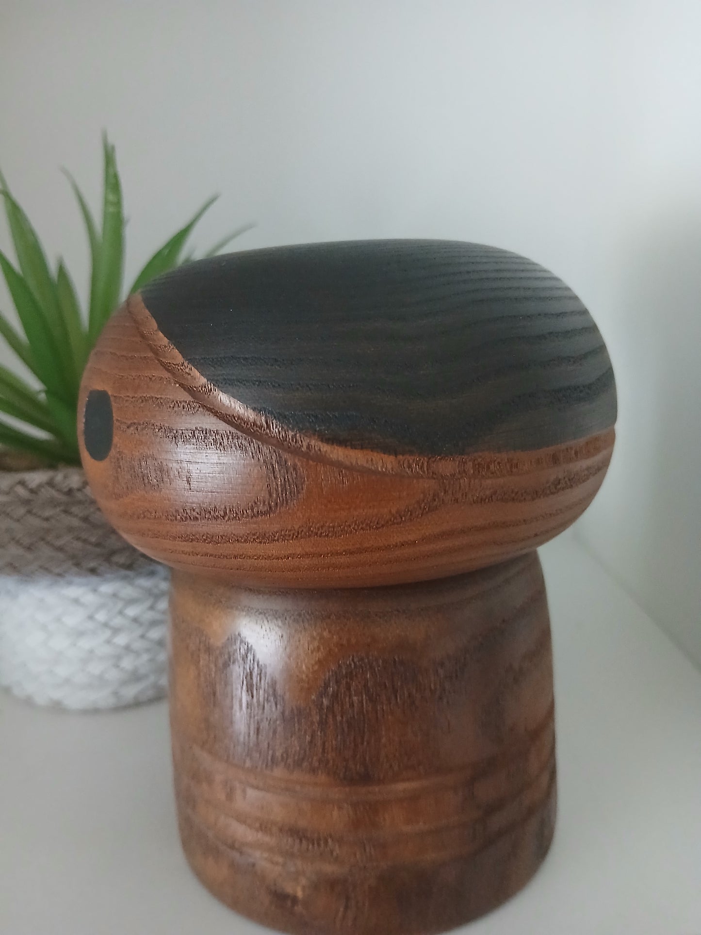 Rare vintage Sosaku kokeshi mad by Sanpei Yamanaka (1926-2012)