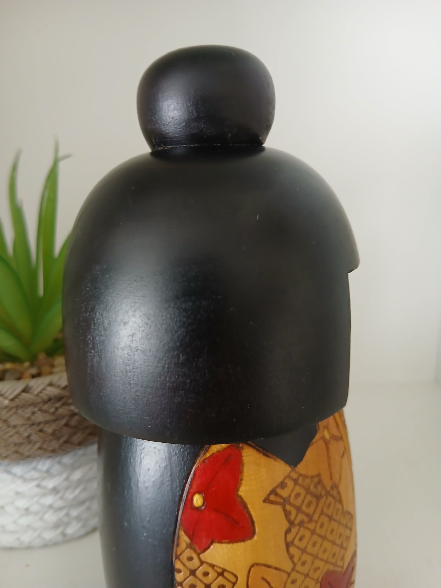 Rare Vintage Gumma Kokeshi By Kazuo Takamizawa (1927-)