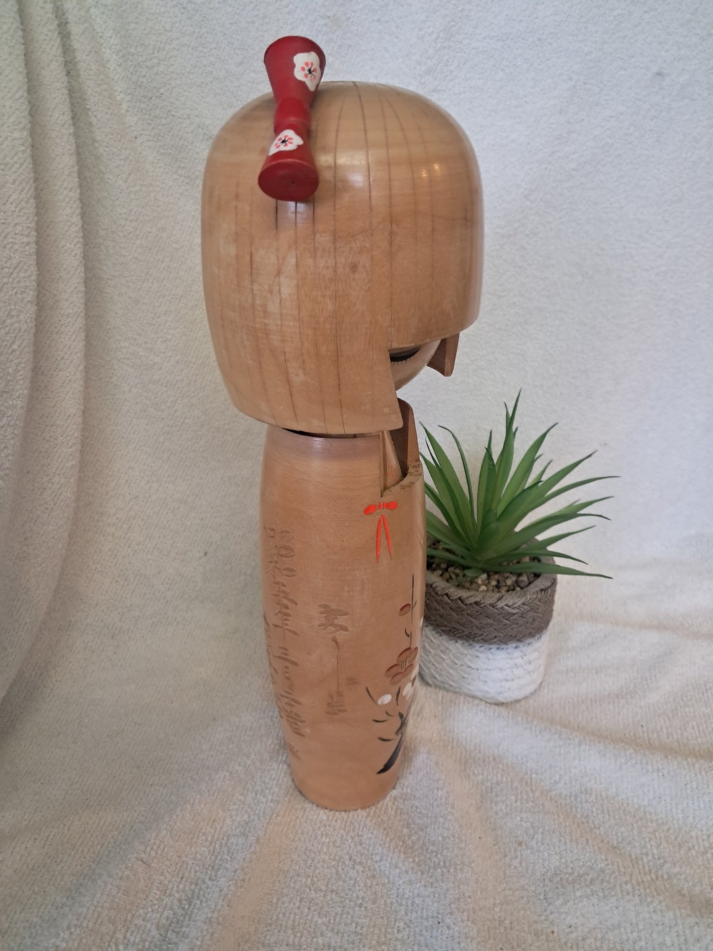 Vintage Creative Kokeshi By Miyagawa Kunio (1933-) - 32cm