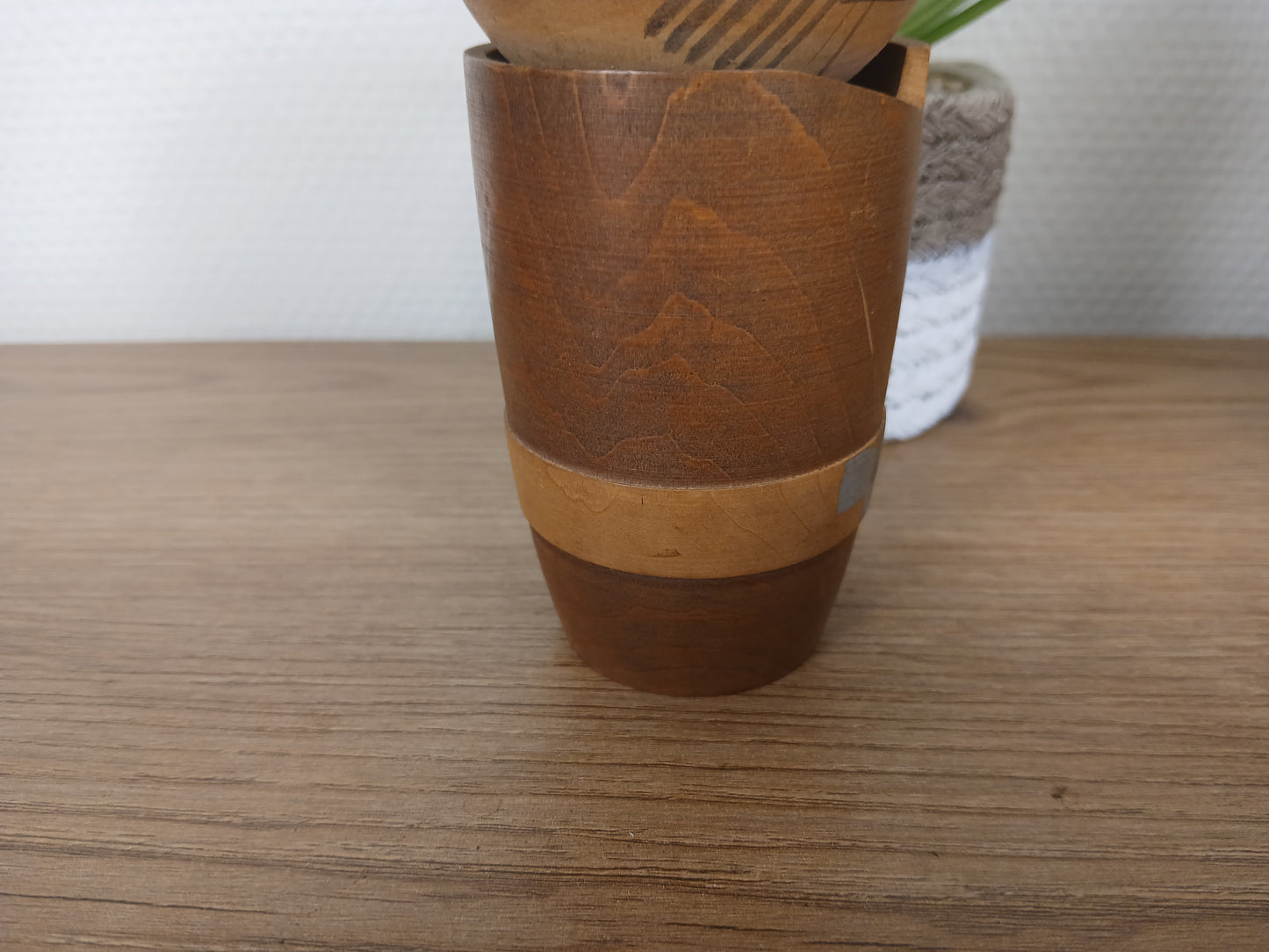 Vintage creative kokeshi by Sato Suigai (1920-)
