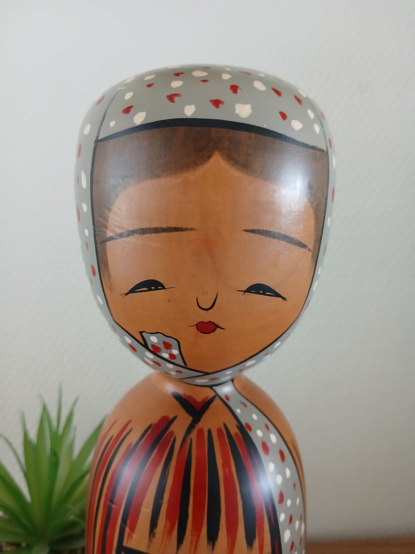 Vintage rare Kijiyama kokeshi - 1989