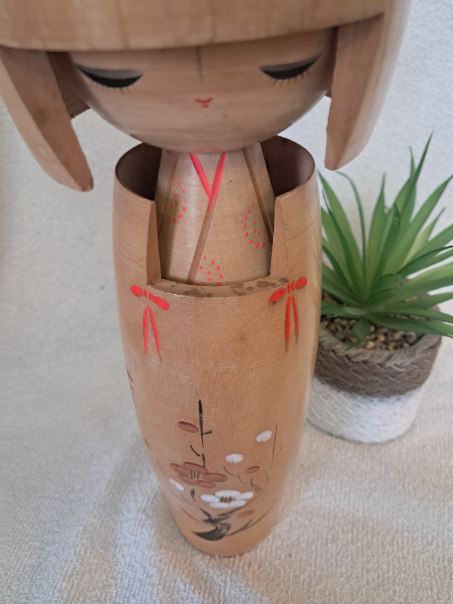 Vintage Creative Kokeshi By Miyagawa Kunio (1933-) - 32cm