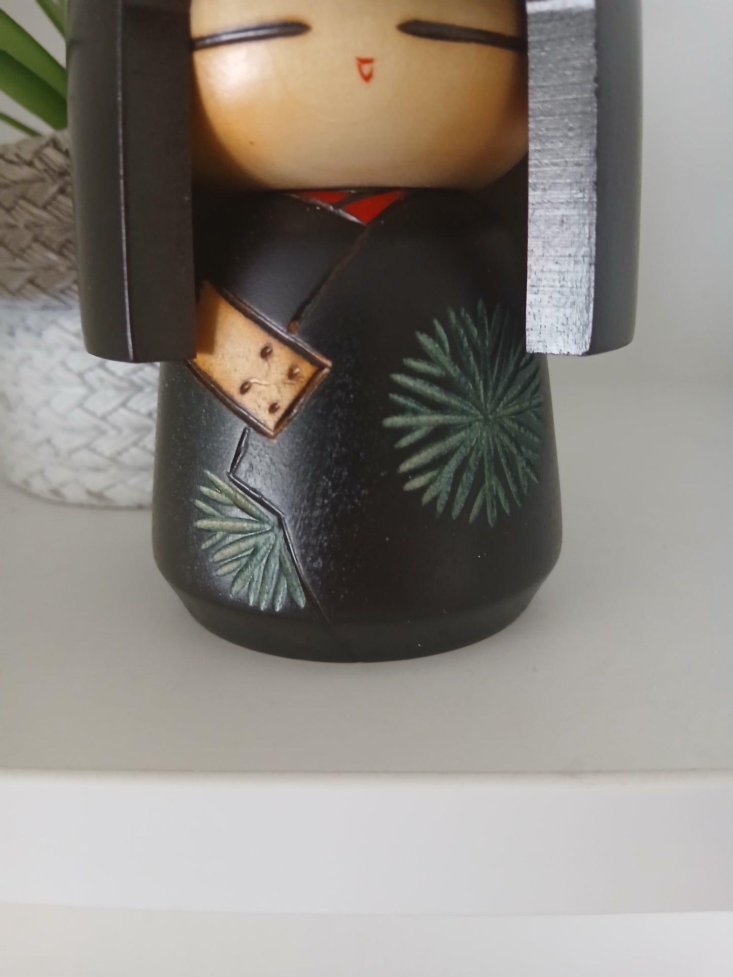 Vintage Gumma Kokeshi van Sumitani Kohji