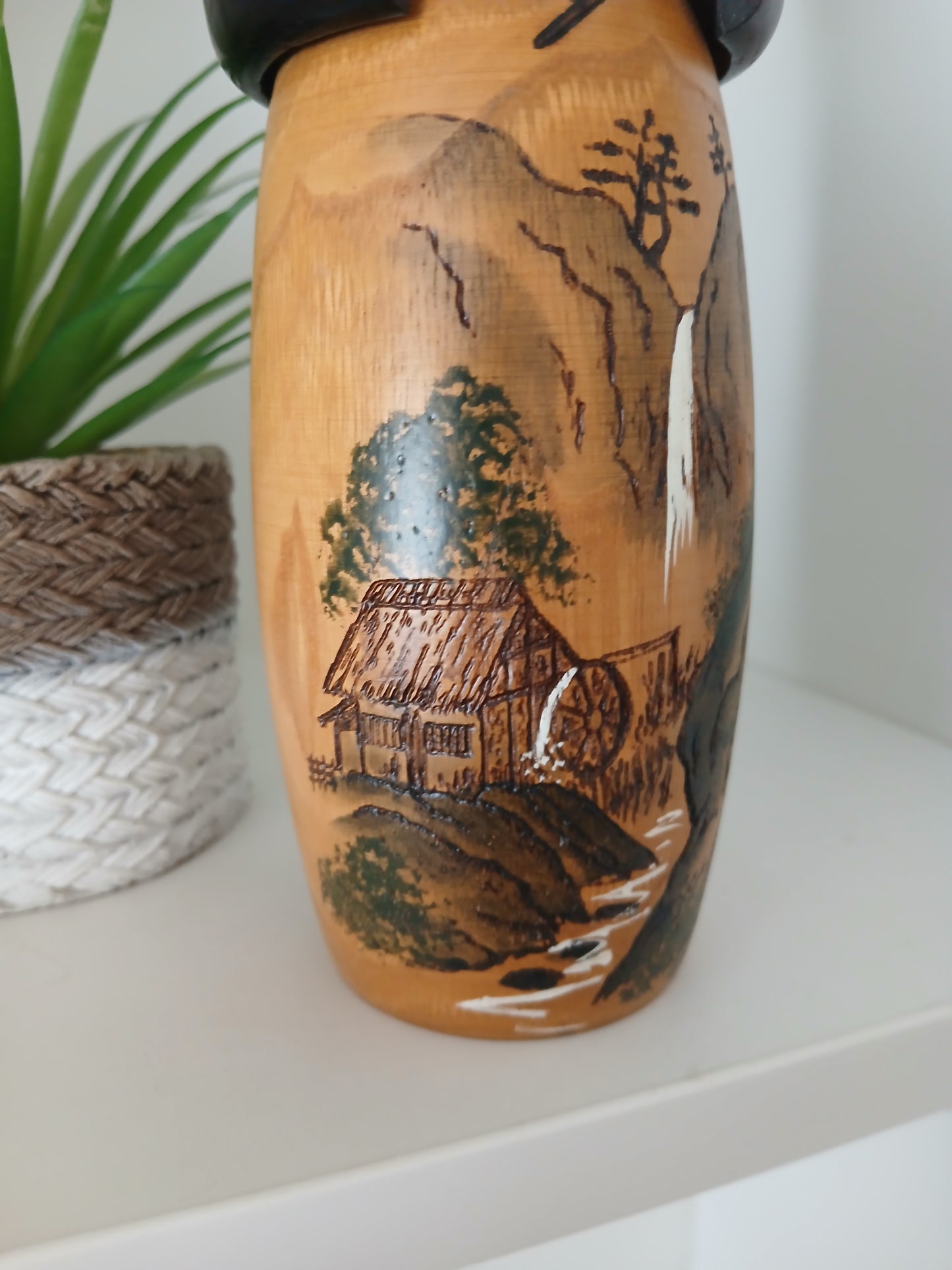 Vintage Gumma Kokeshi By Usaburo