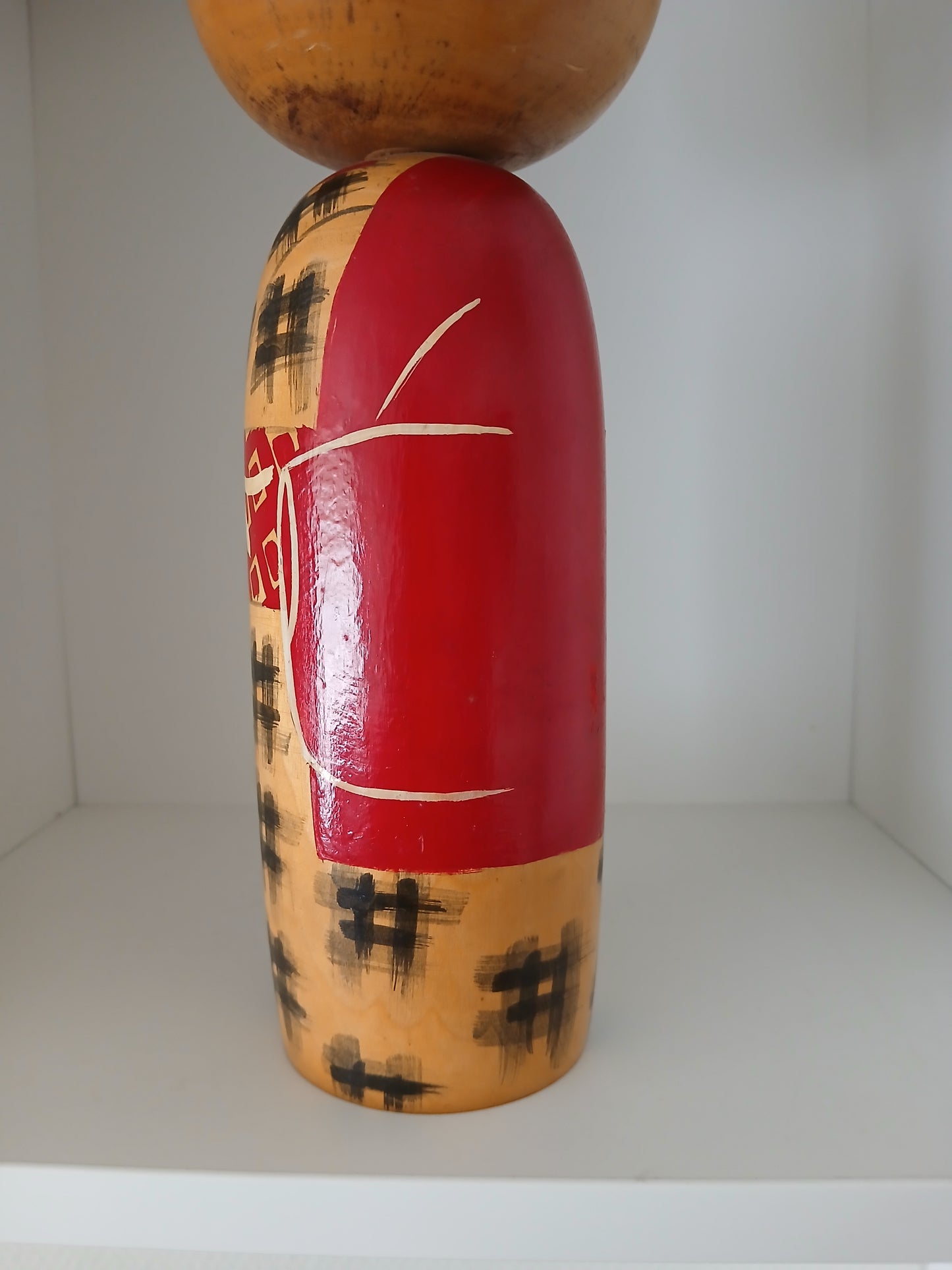 Big vintage Donko kokeshi