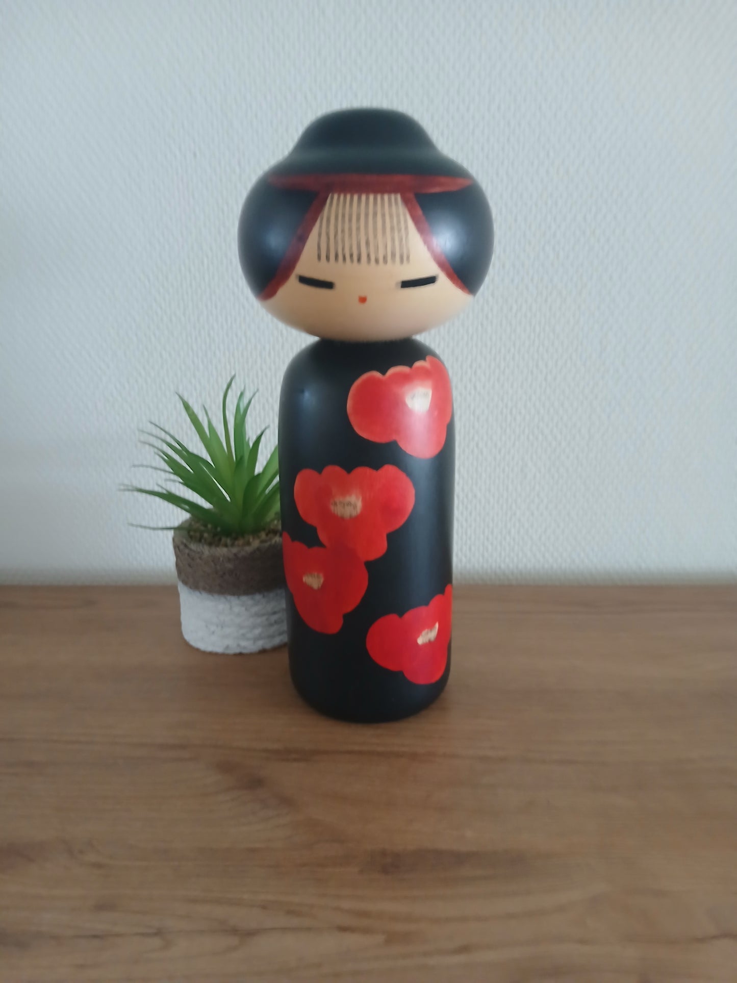 Vintage creative kokeshi by Masao Watanabe (1917-2007)
