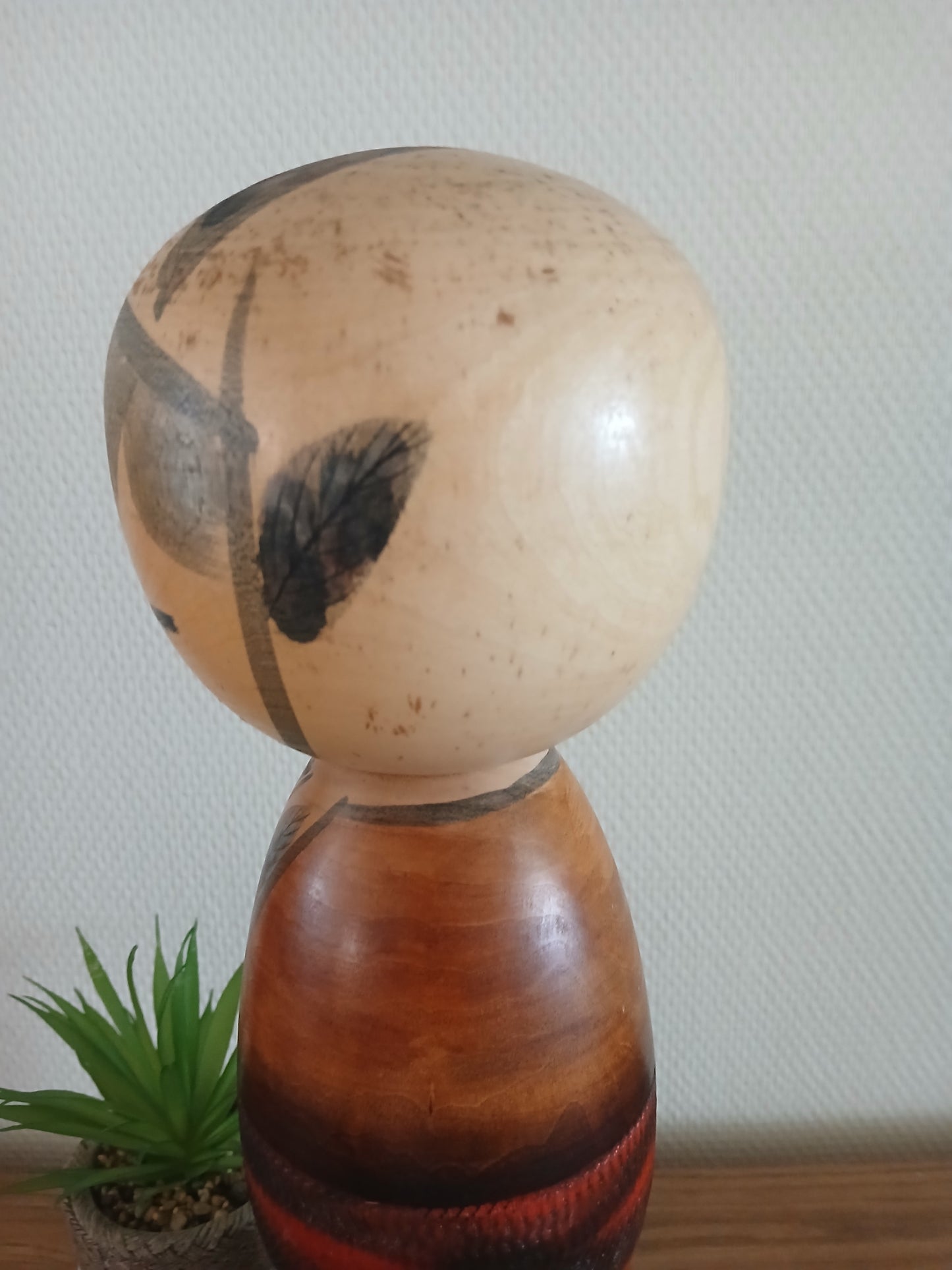Vintage creative kokeshi by Masao Watanabe (1917-2007)
