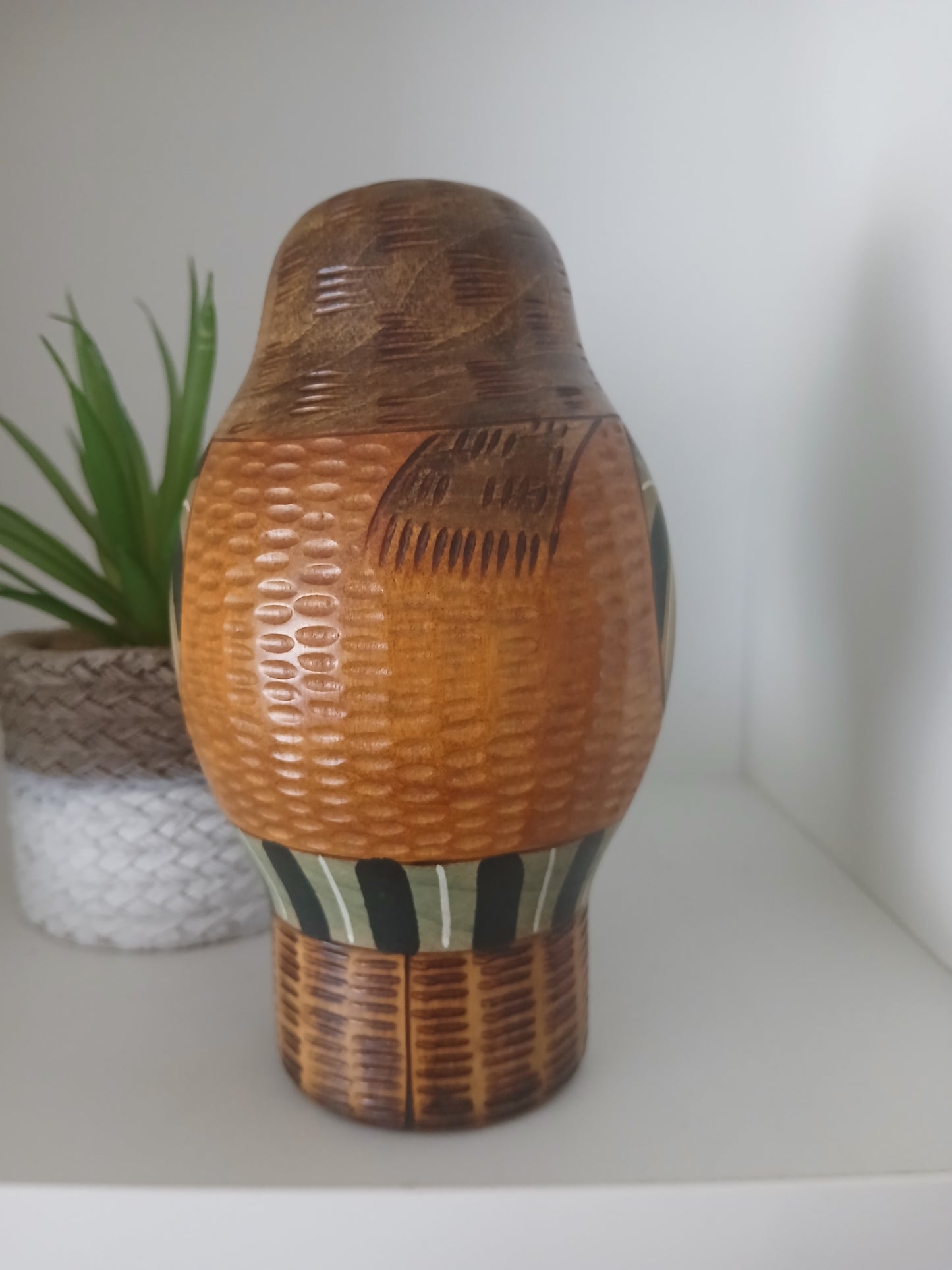 Vintage creative kokeshi by Usaburo
