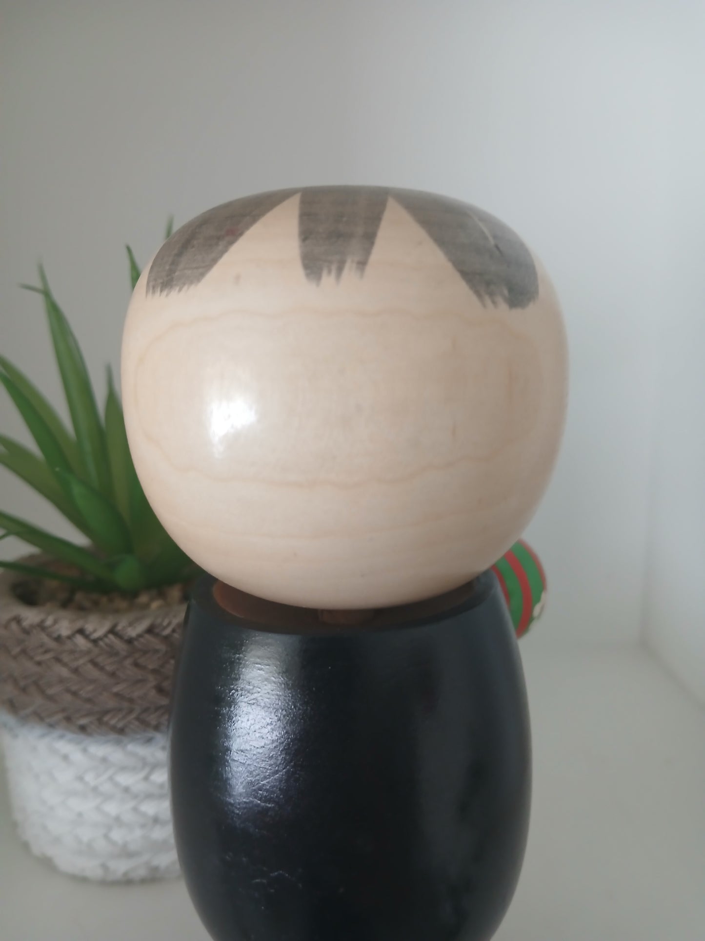 Vintage creative kokeshi with ball