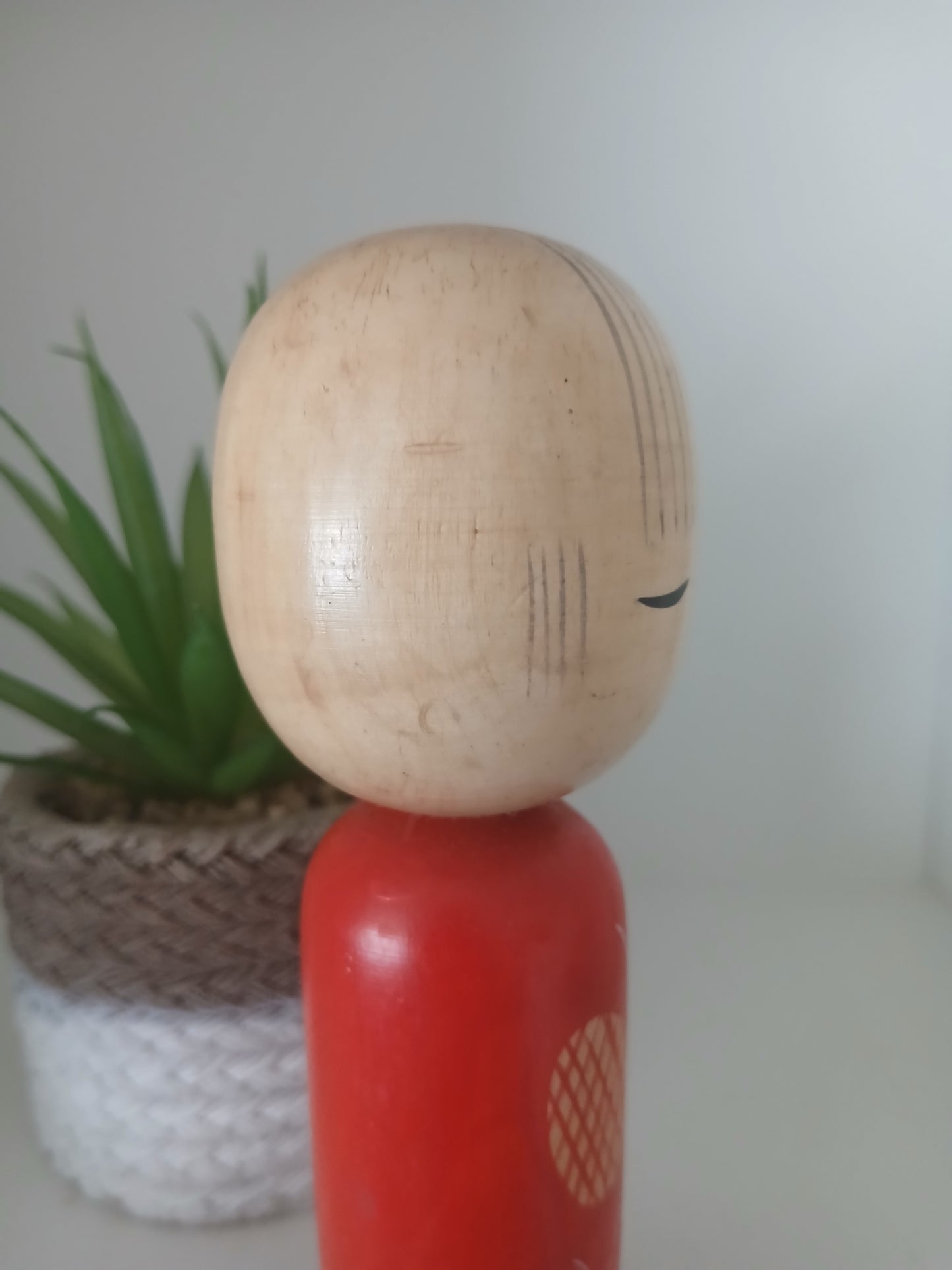 Vintage creative kokeshi by Tsujita Ryozo