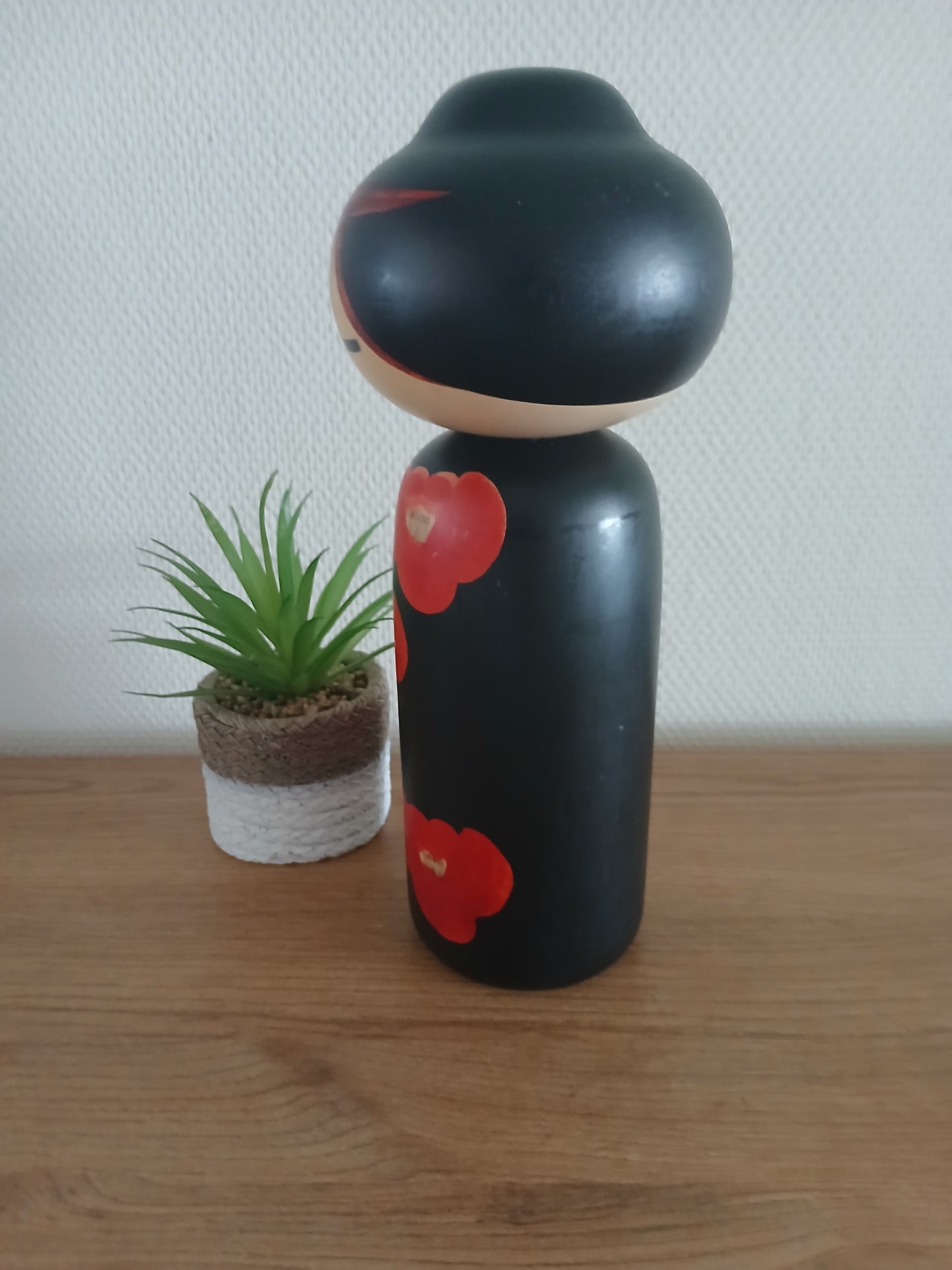 Vintage creative kokeshi by Masao Watanabe (1917-2007)