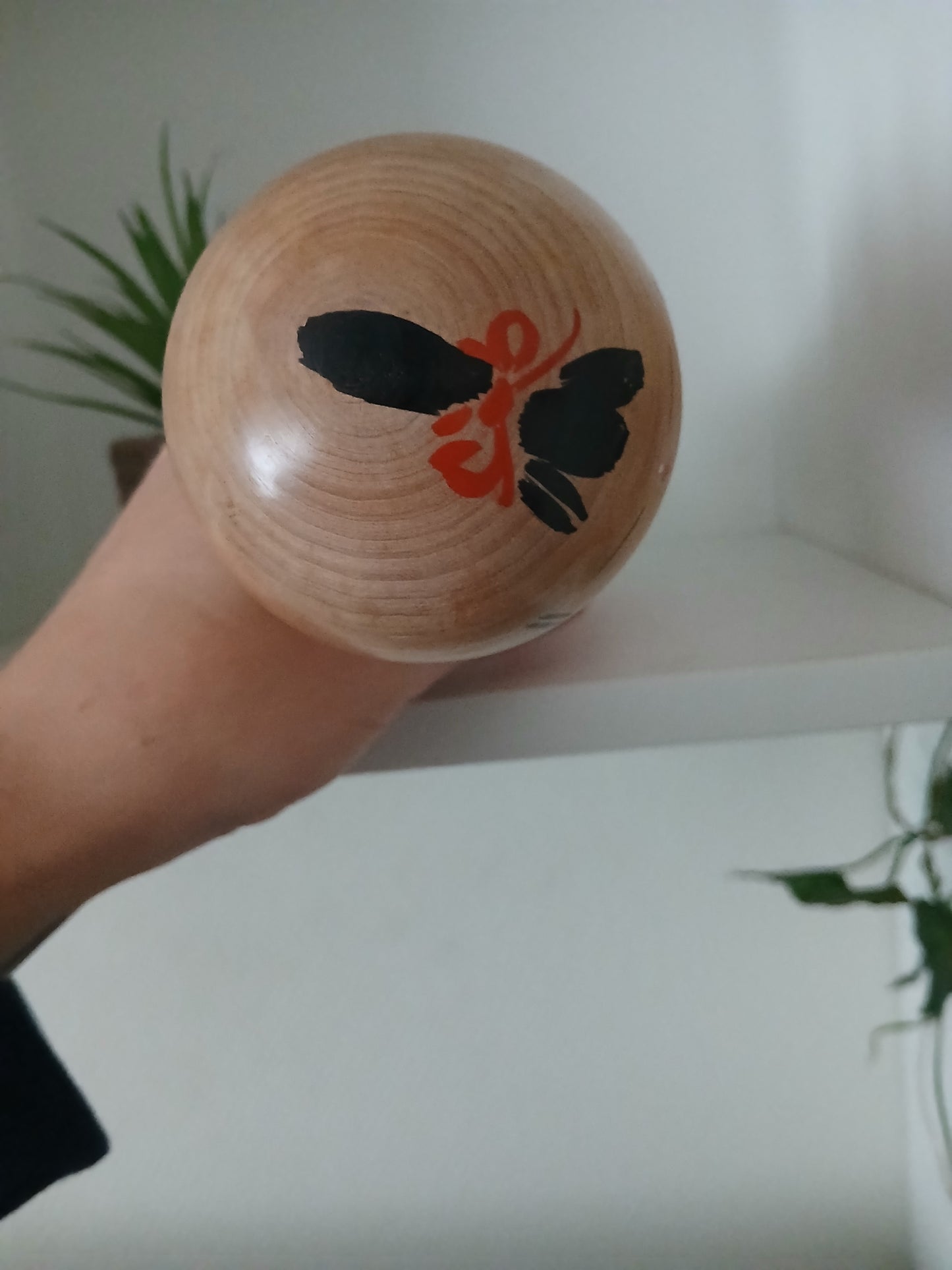 Rare Vintage Creative Kokeshi By Takahashi Hashime (1918-2002)