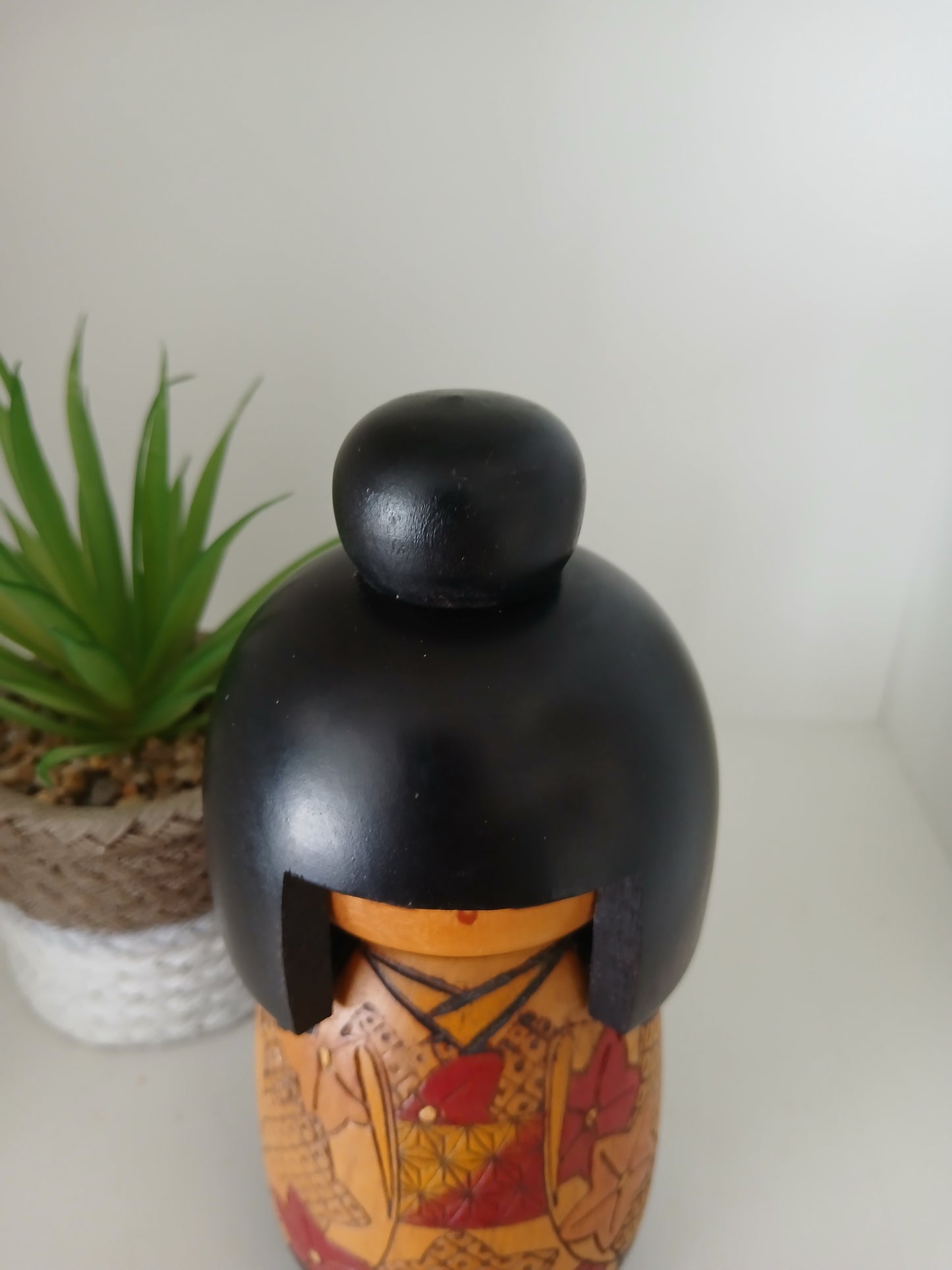 Rare Vintage Gumma Kokeshi By Kazuo Takamizawa (1927-)